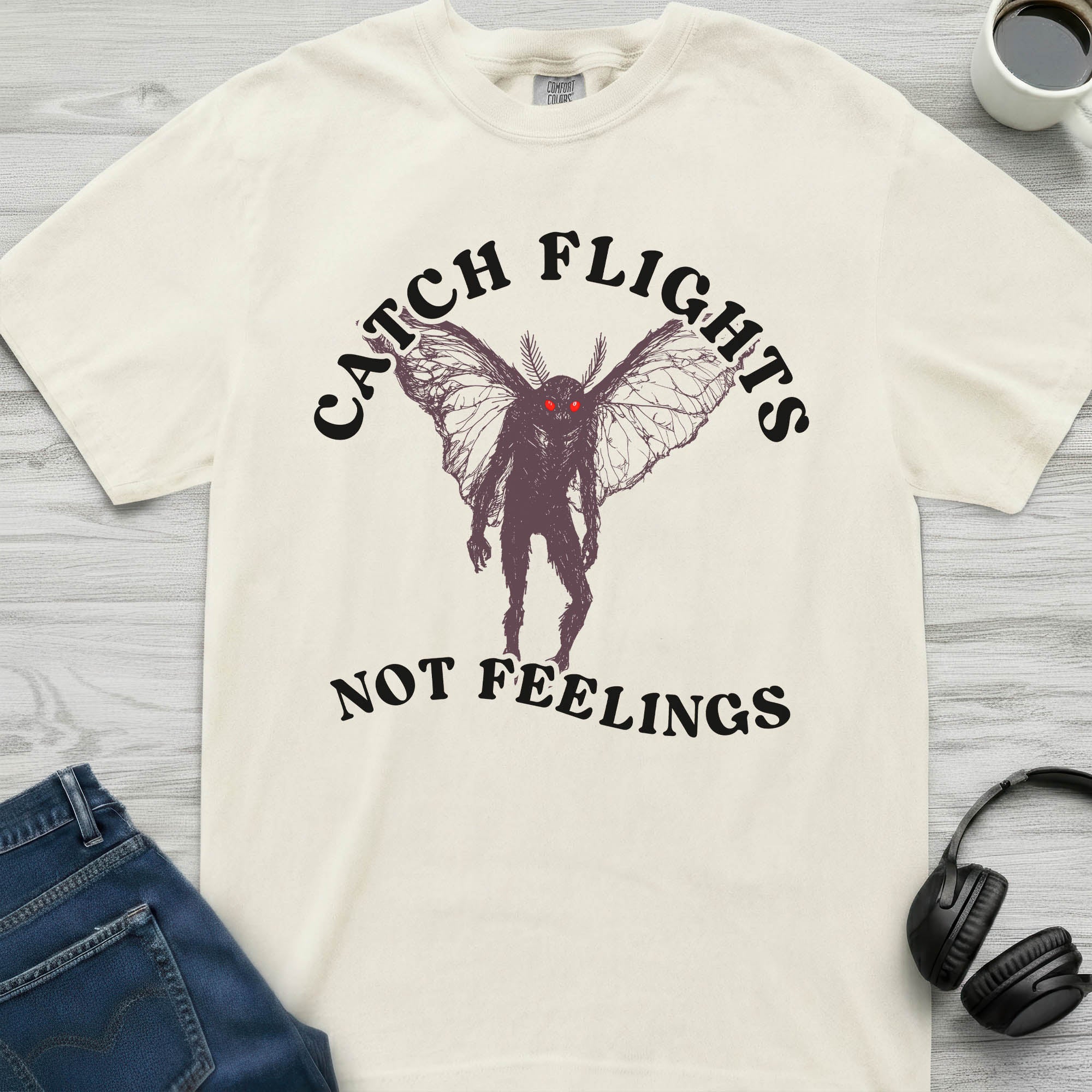 Catch Flights Mothman T-Shirt
