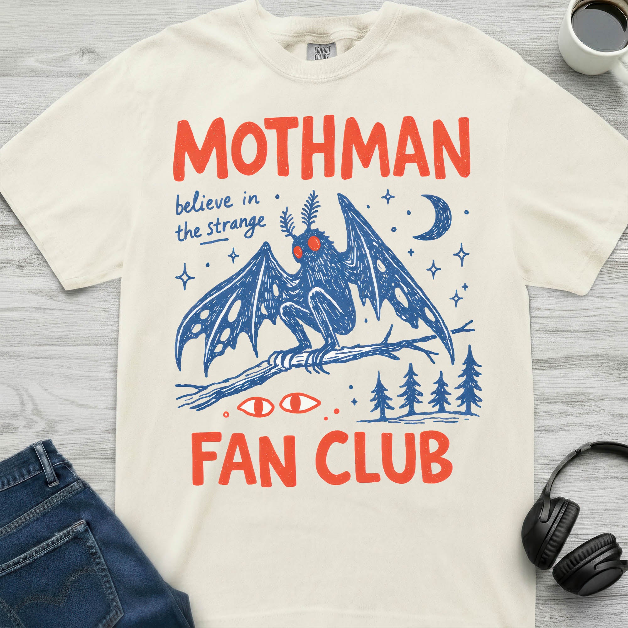 Mothman Fan Club T-Shirt
