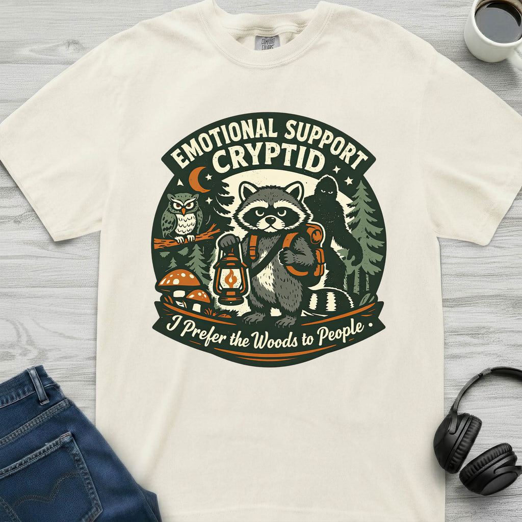 Emotional Support Cryptid T-Shirt