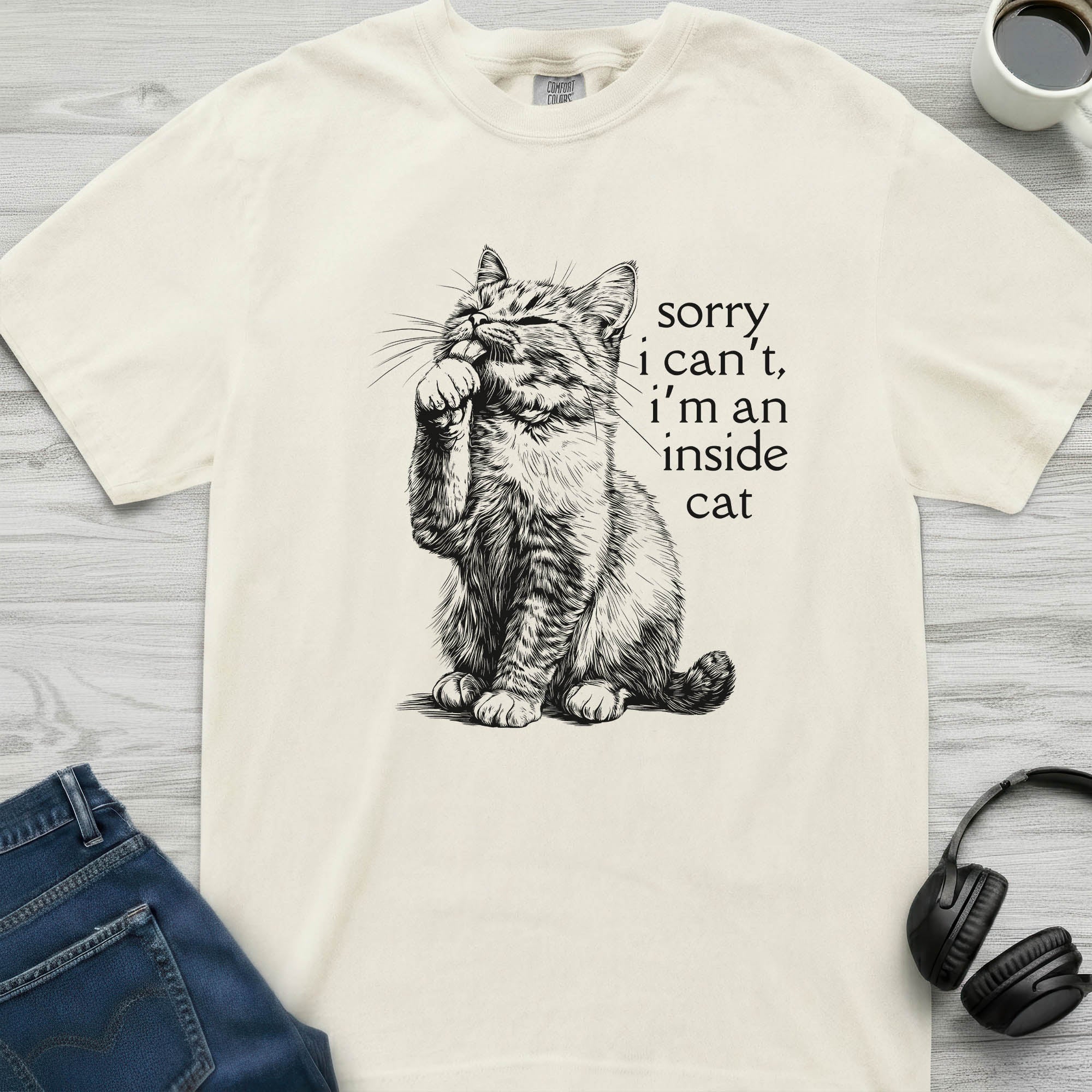 Inside Cat T-Shirt