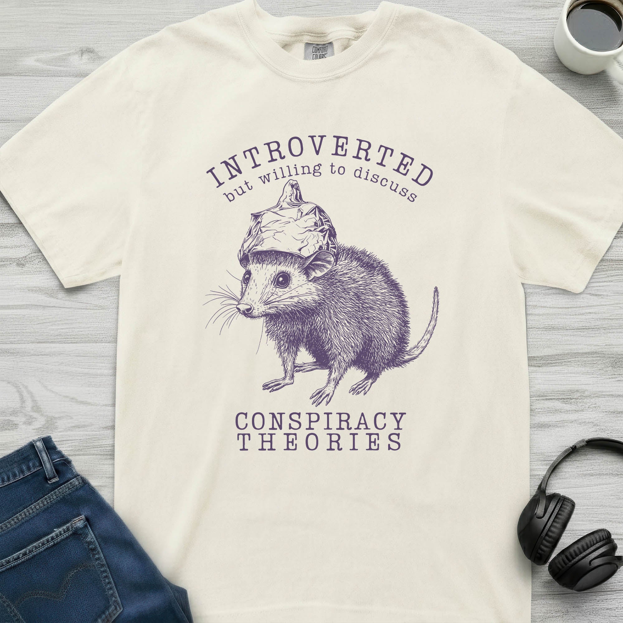 Conspiracy Possum T-Shirt