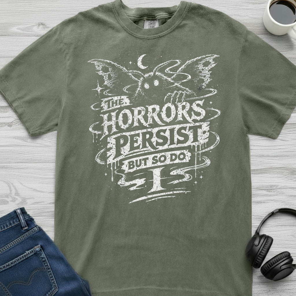 Mothman Horrors Persist T-Shirt