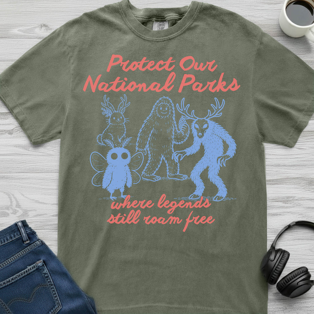 Cryptid National Parks T-Shirt
