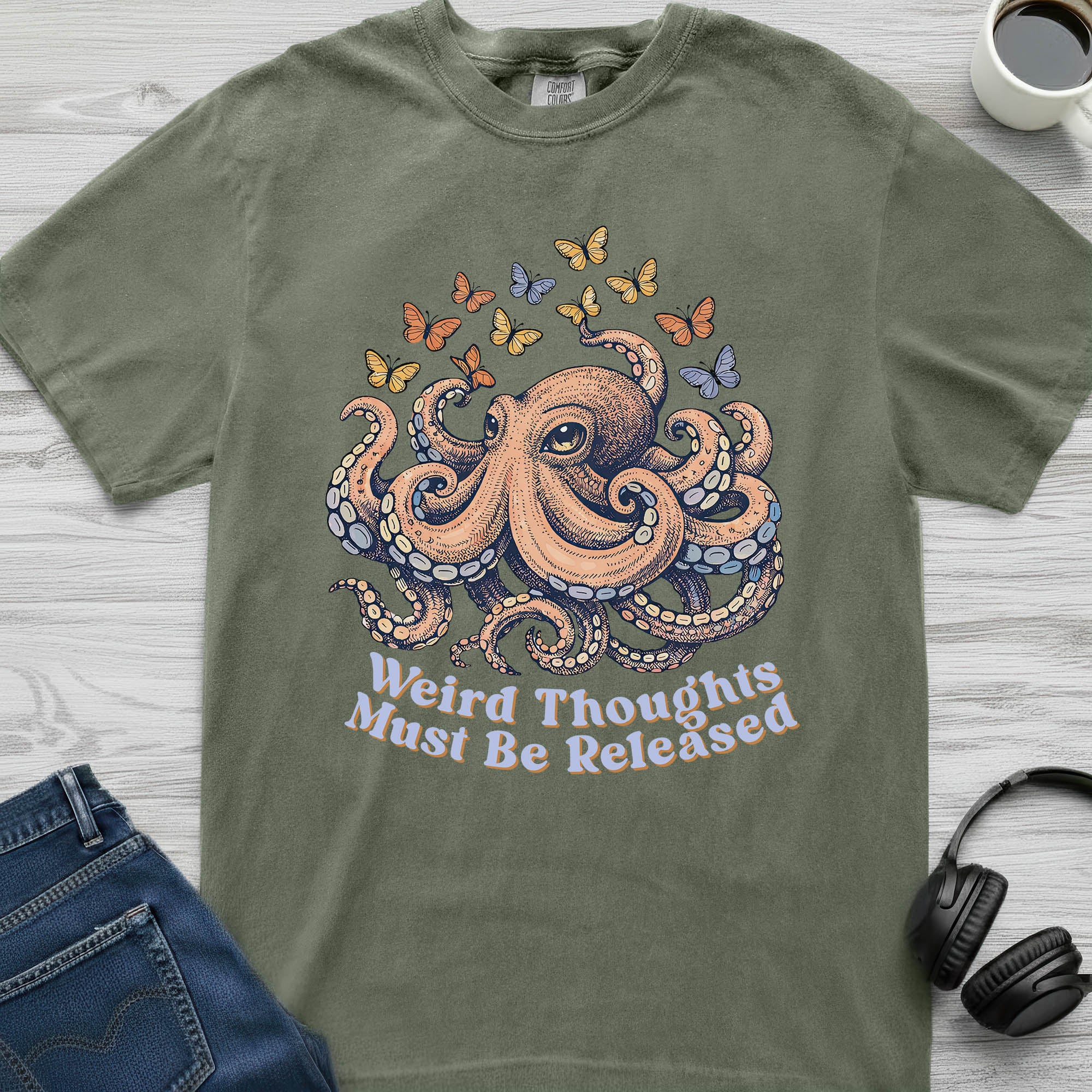 Weird Thoughts Octopus T-Shirt