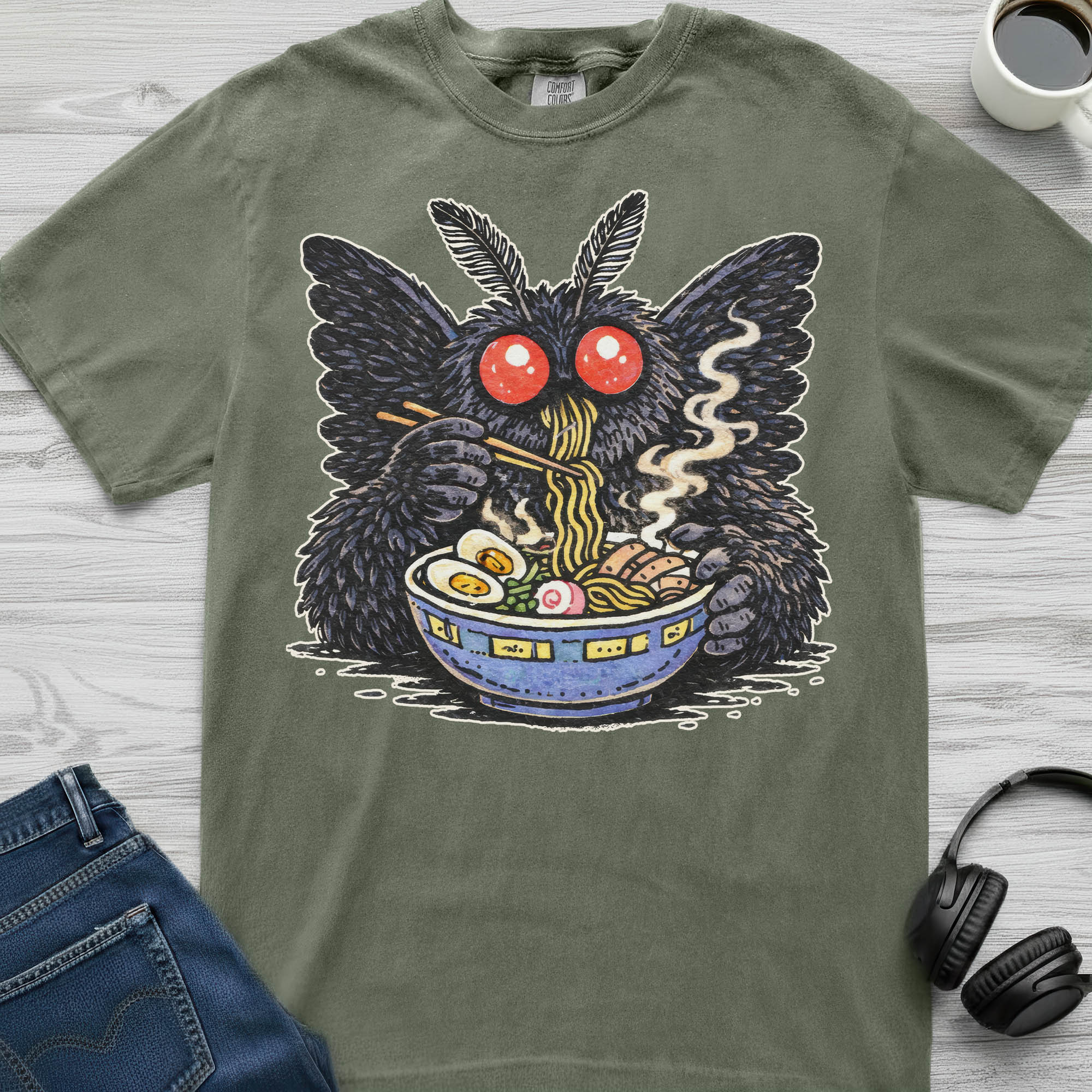 Mothman Ramen T-Shirt
