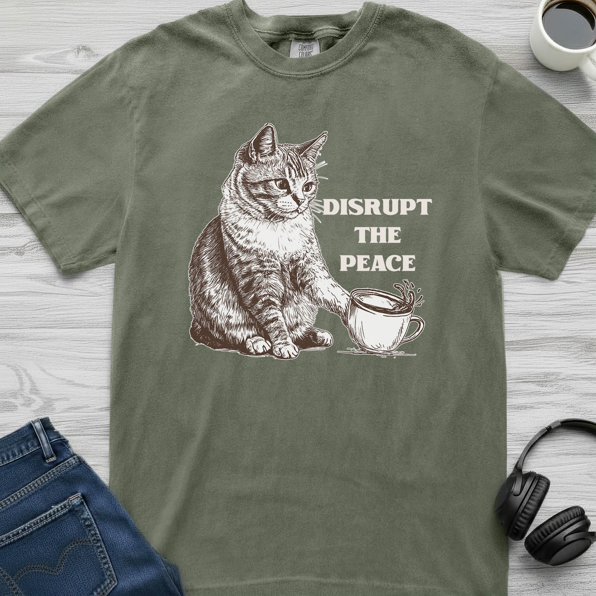 Disruption Cat T-Shirt