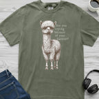 Bad Haircut Llama T-Shirt