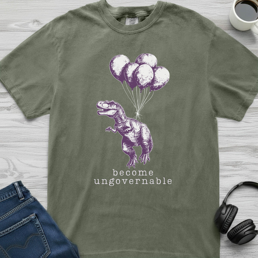 Ungovernable T-Rex T-Shirt