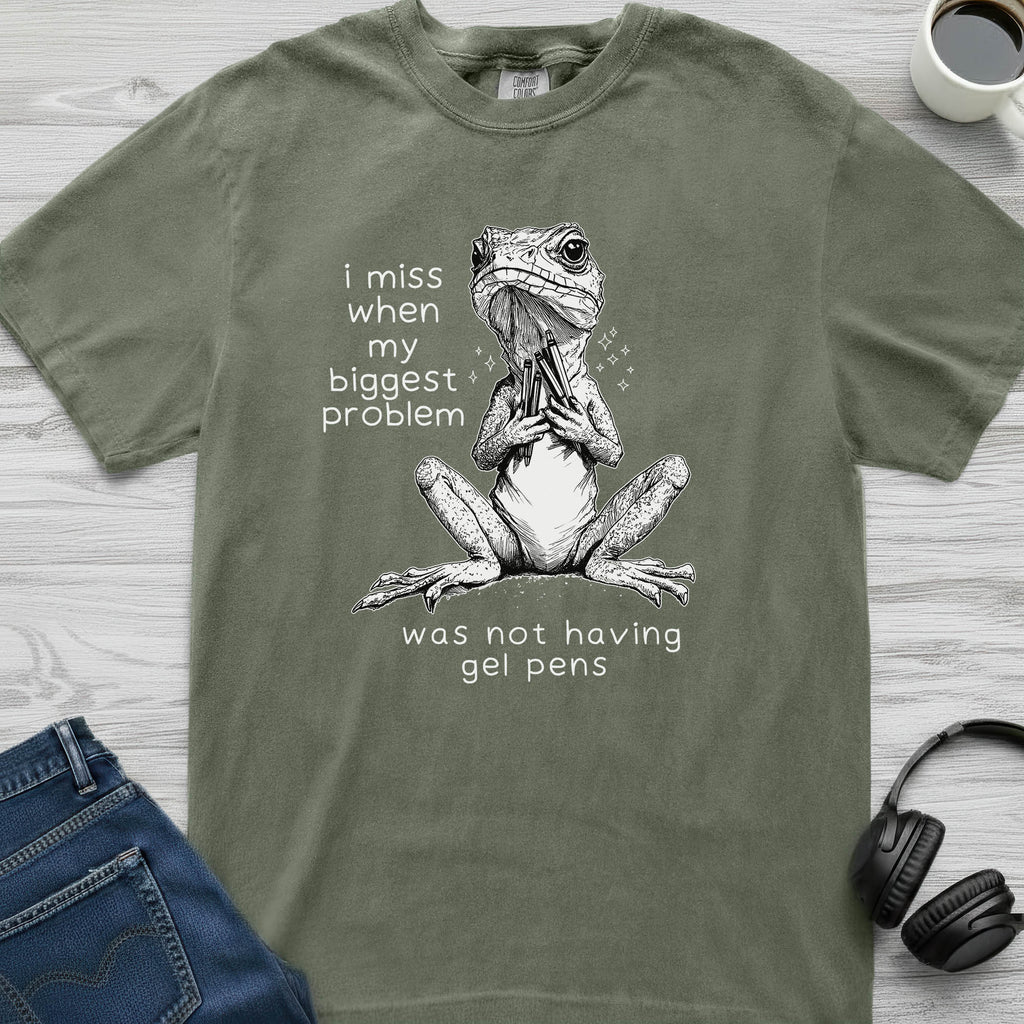 Gel Pens Lizard T-Shirt
