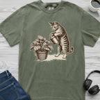 Houseplant Cat T-Shirt