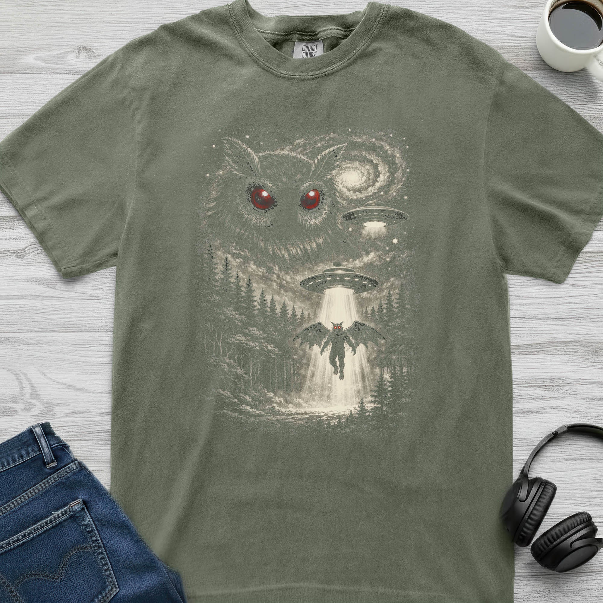 Mothman UFO T-Shirt