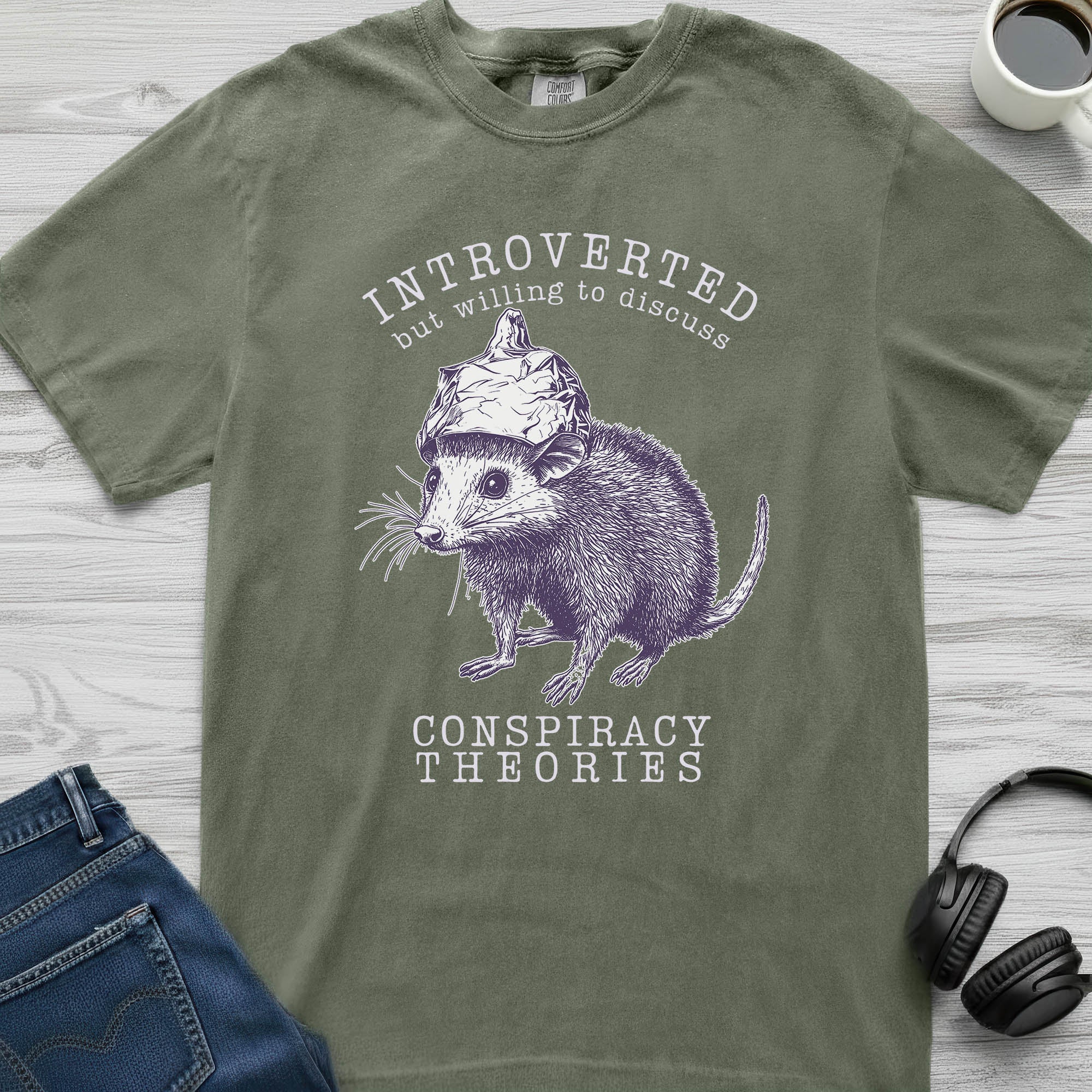 Conspiracy Possum T-Shirt