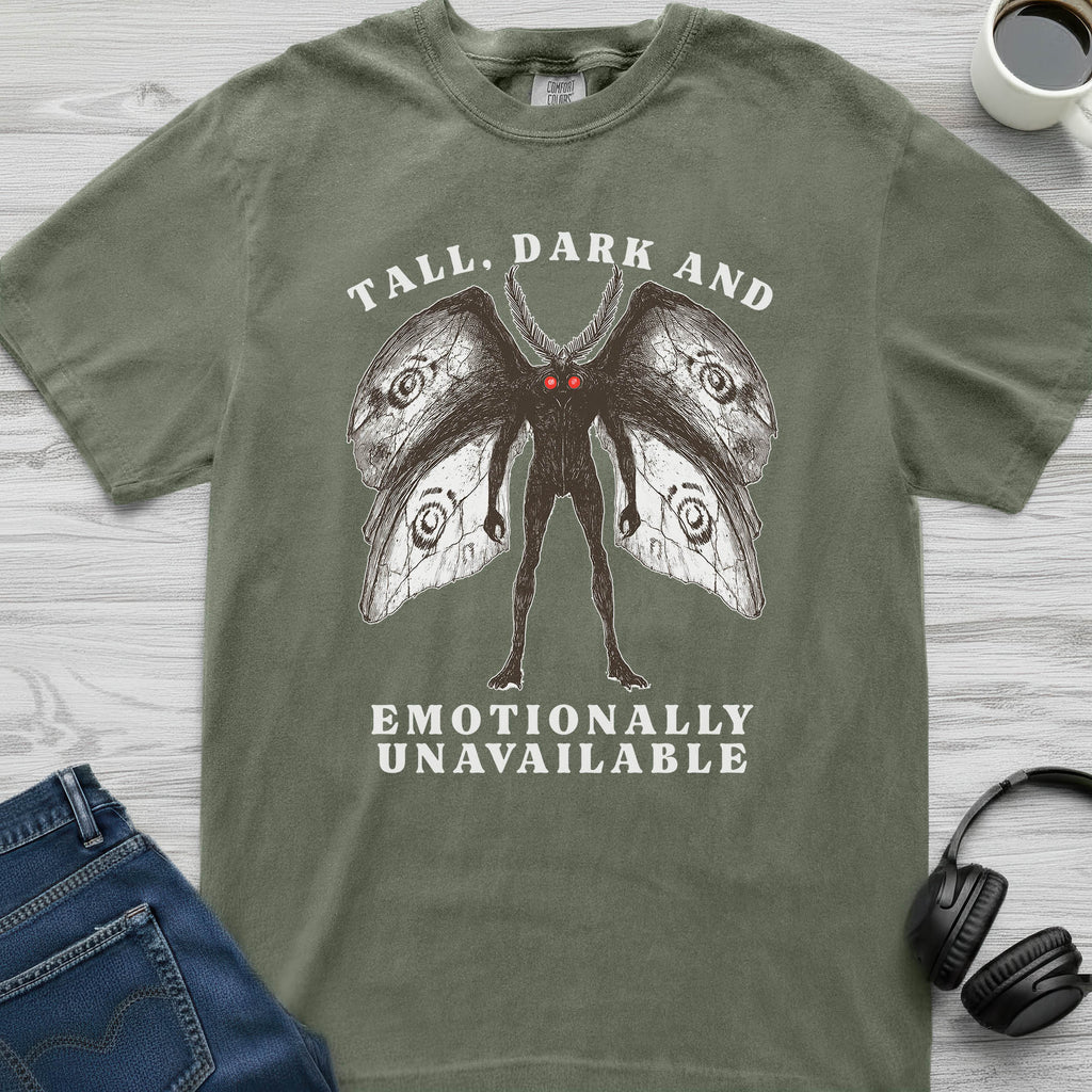 Emotionally Unavailable Mothman T-Shirt