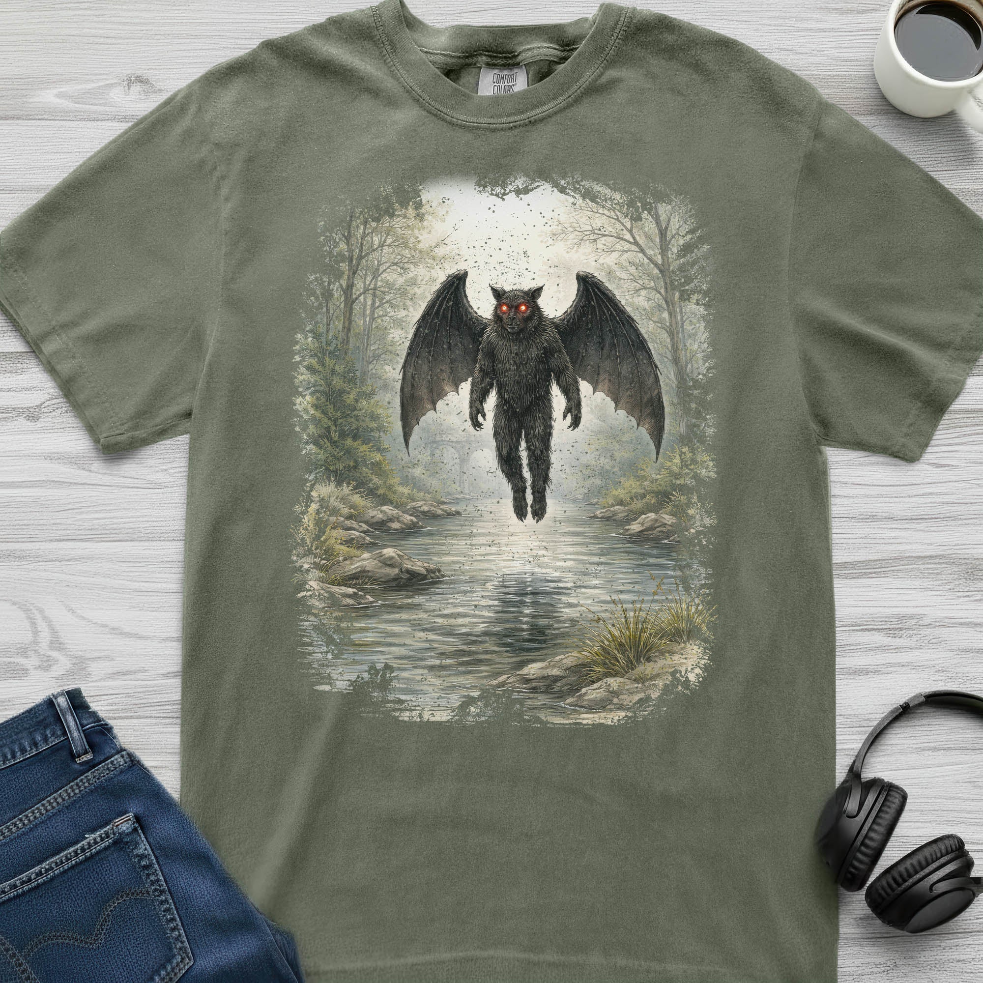 Mothman Vintage T-Shirt