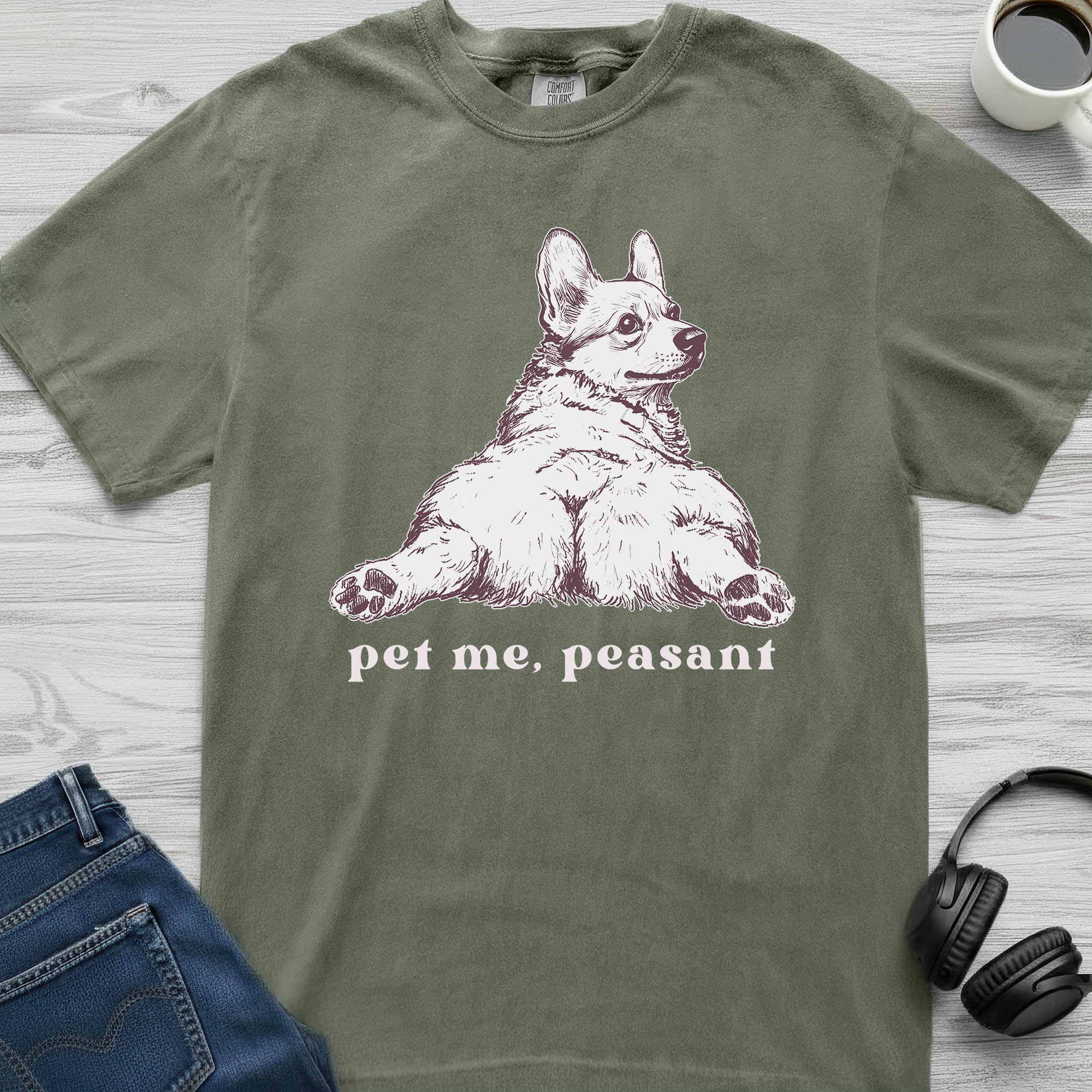 Corgi Peasant T-Shirt