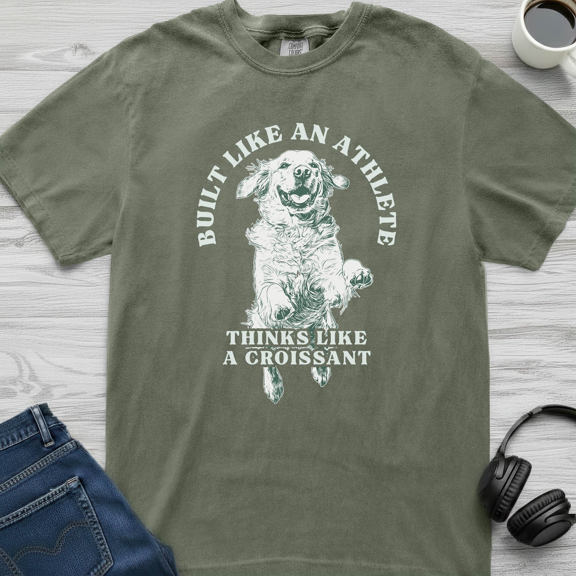 Golden Retriever Athlete T-Shirt