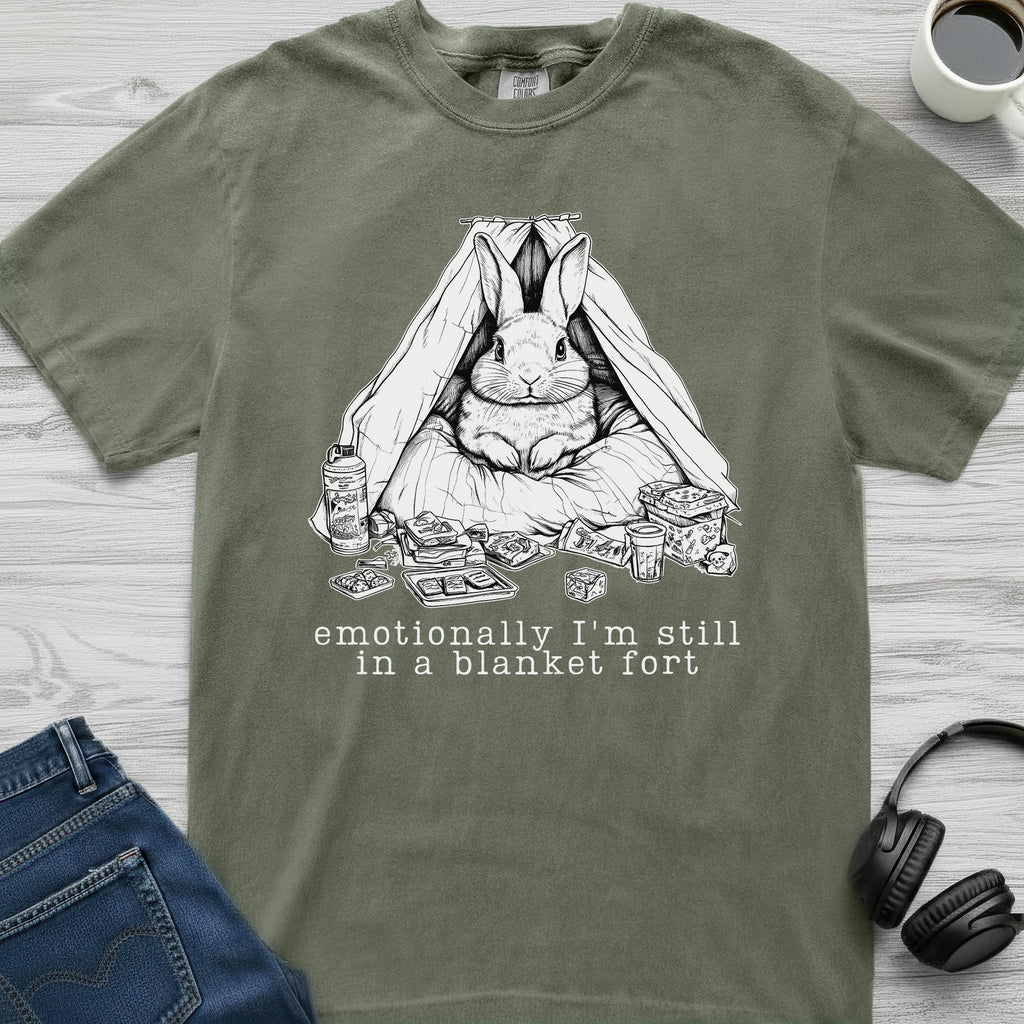 Blanket Fort Rabbit T-Shirt