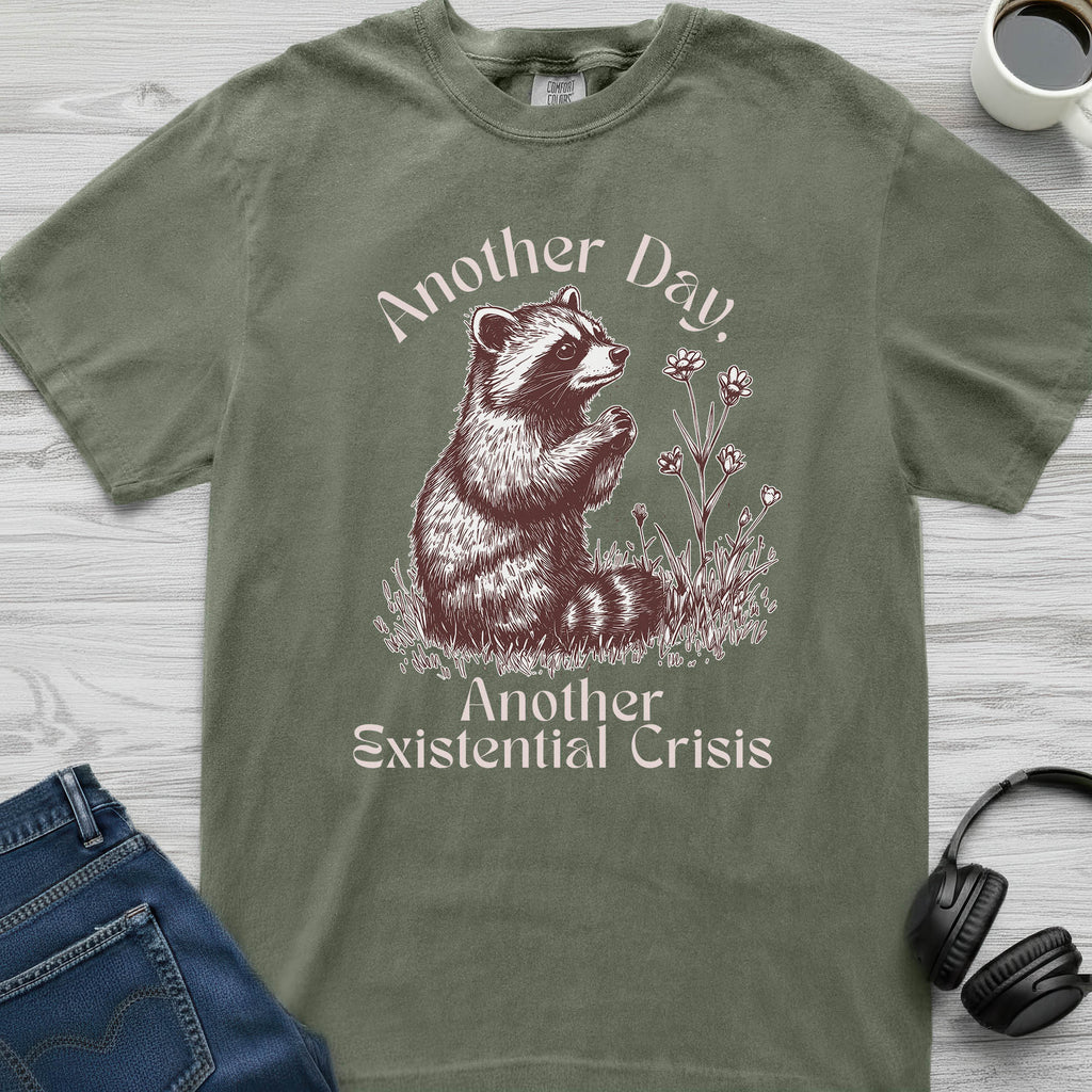 Existential Crisis Raccoon T-Shirt