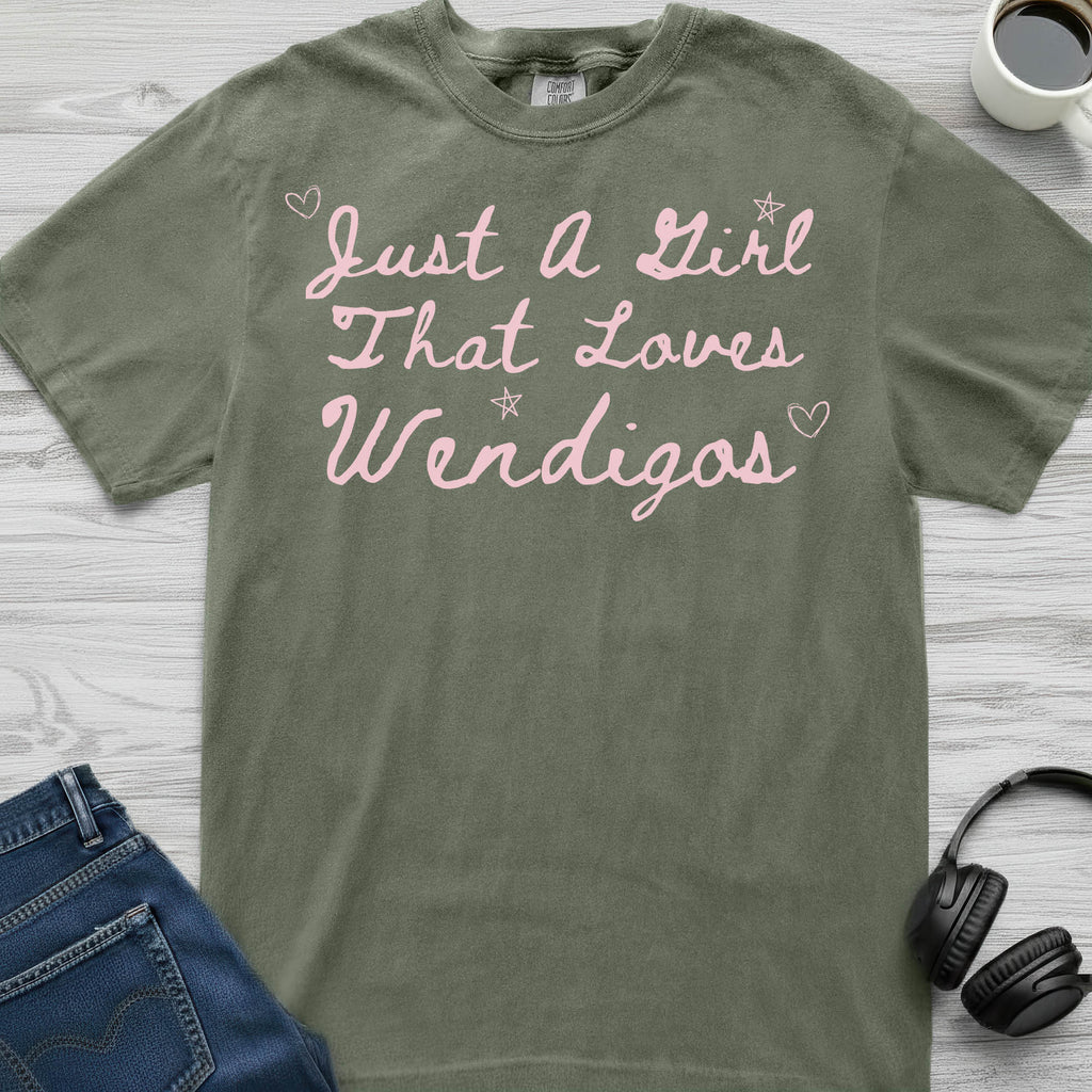 Wendigo Just A Girl T-Shirt