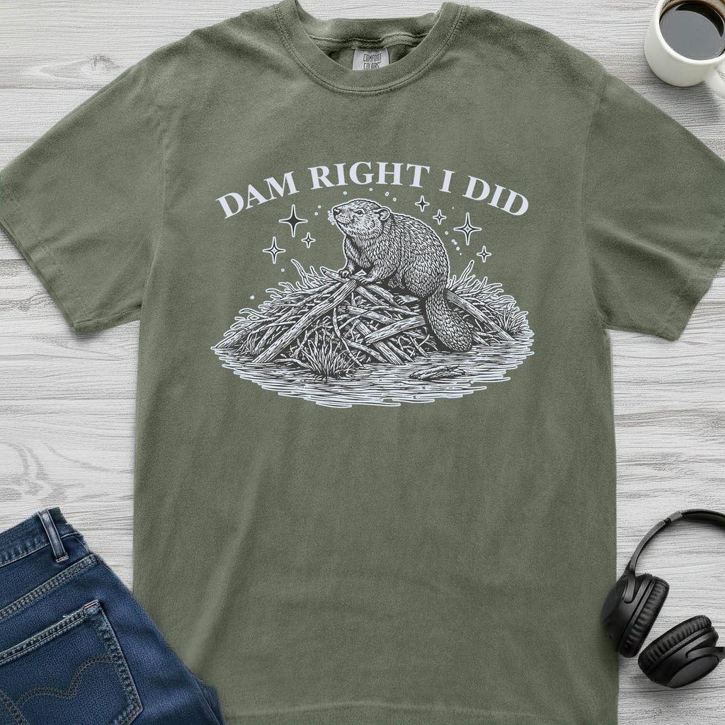 Dam Right Beaver T-Shirt