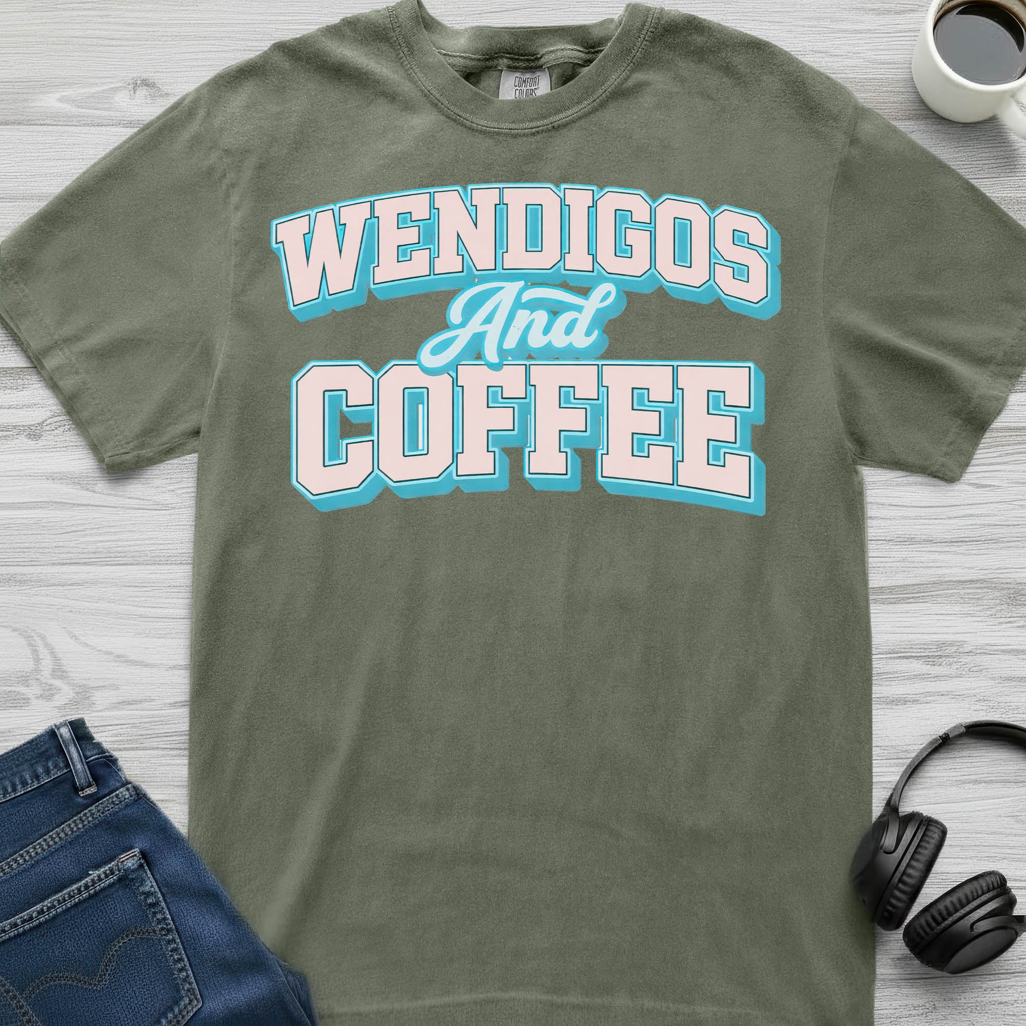 Wendigo and Coffee T-Shirt