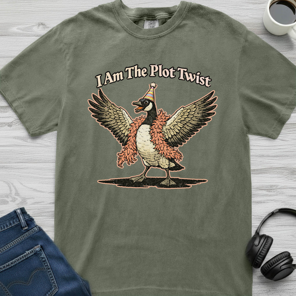 Plot Twist Goose T-Shirt