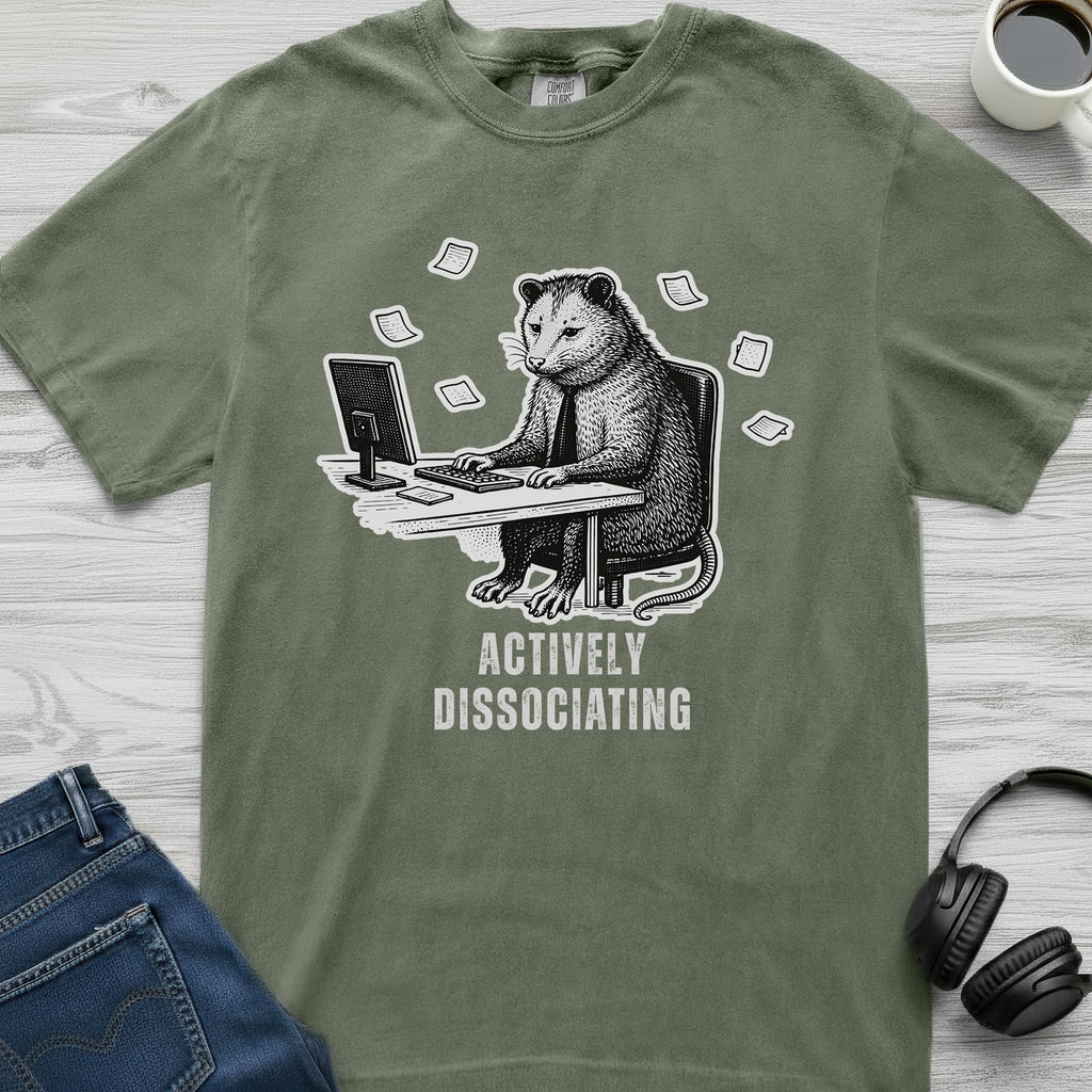 Actively Dissociating Possum T-Shirt