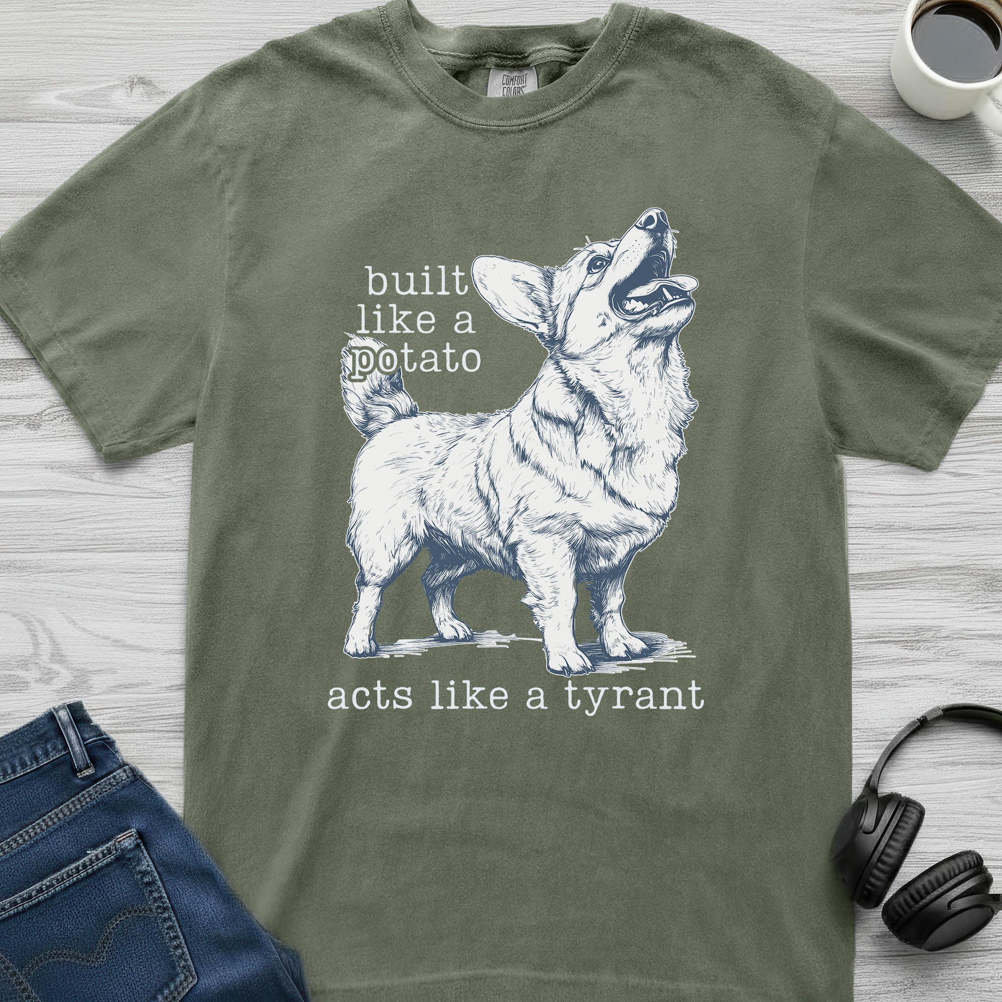 Corgi Tyrant T-Shirt