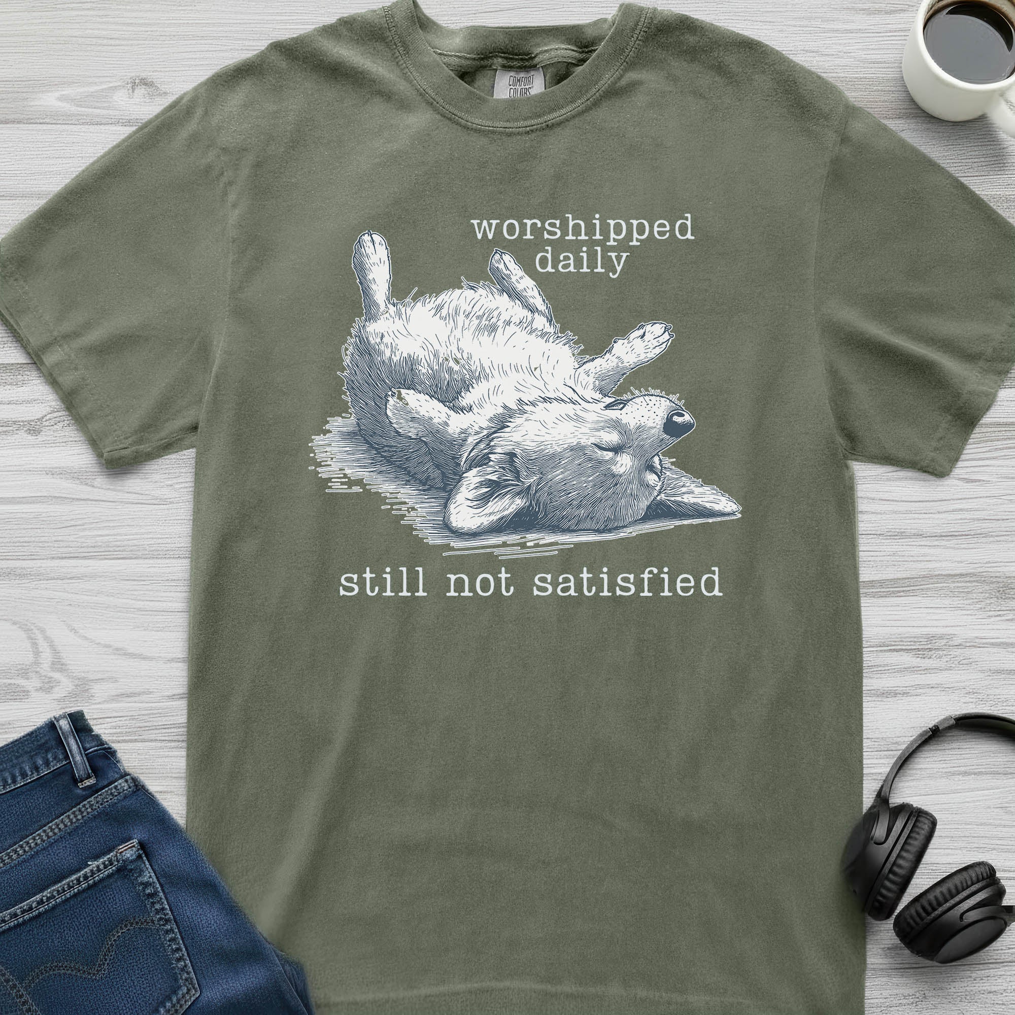 Unsatisfied Corgi T-Shirt