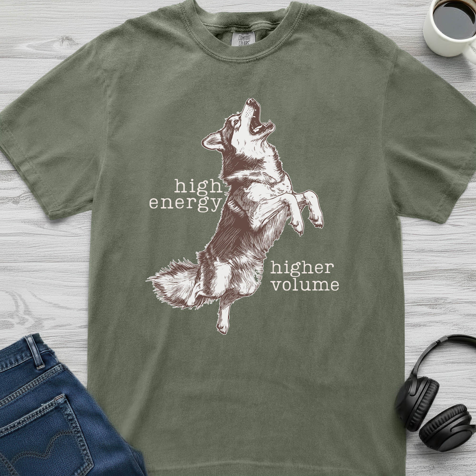 High Volume Husky T-Shirt