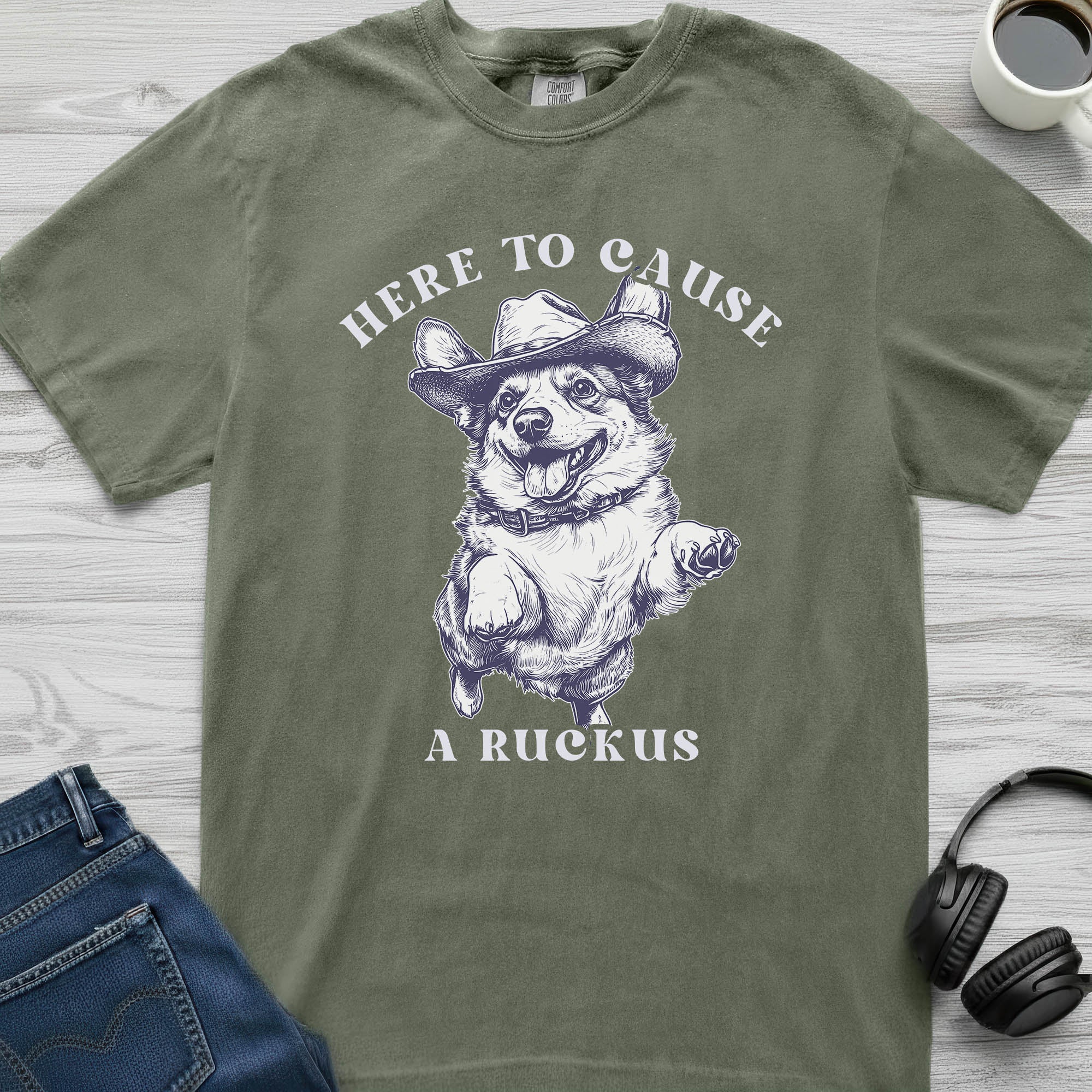 Cowboy Corgi T-Shirt