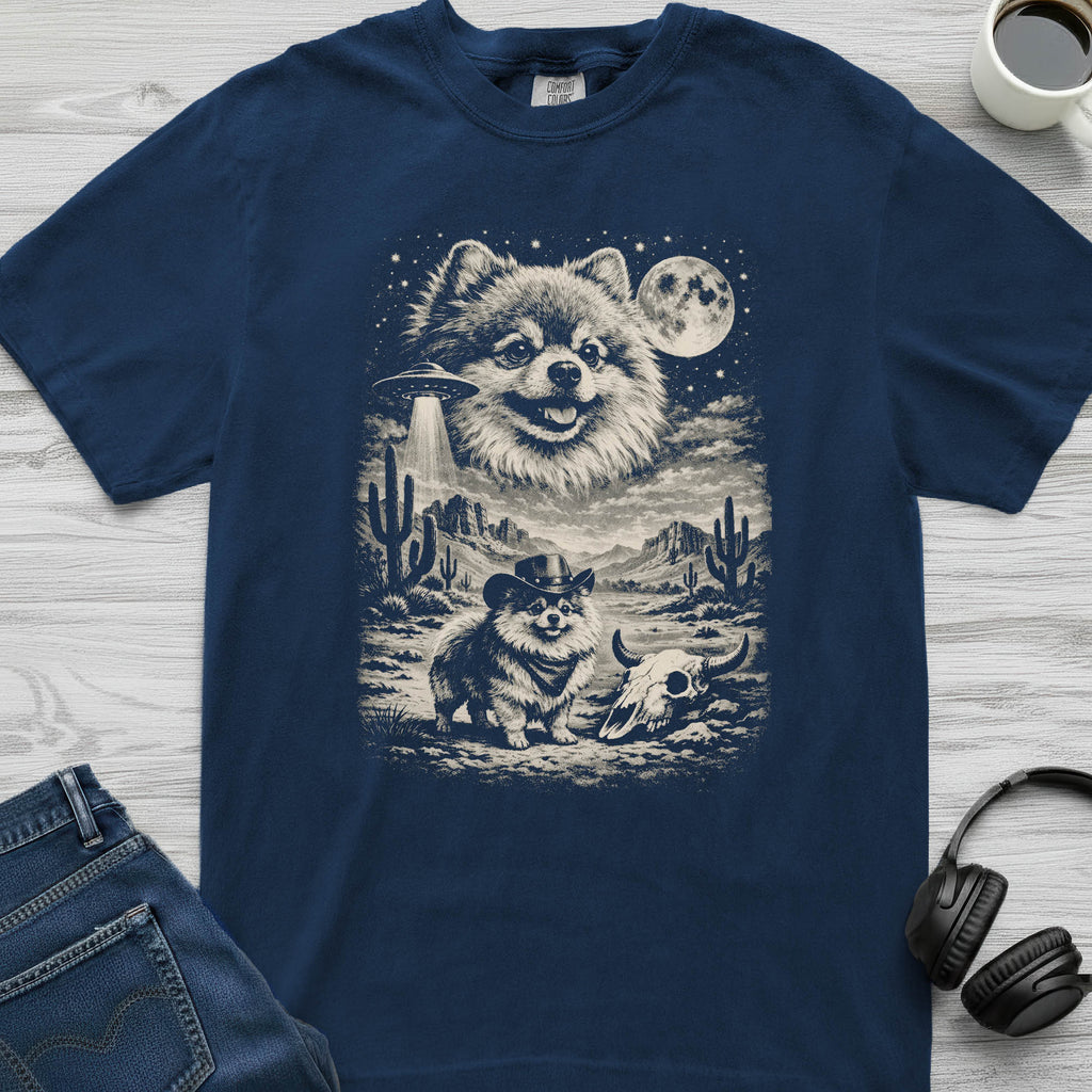 Pomeranian Cowboy T-Shirt