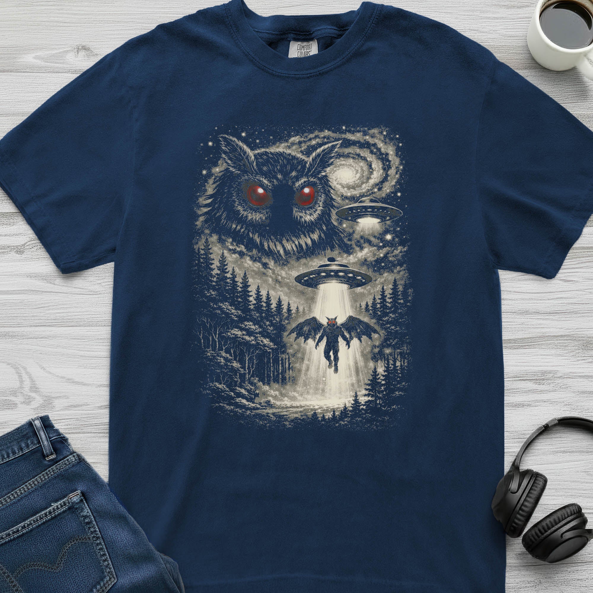 Mothman UFO T-Shirt
