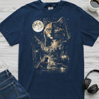 Tortoiseshell Cat City T-Shirt