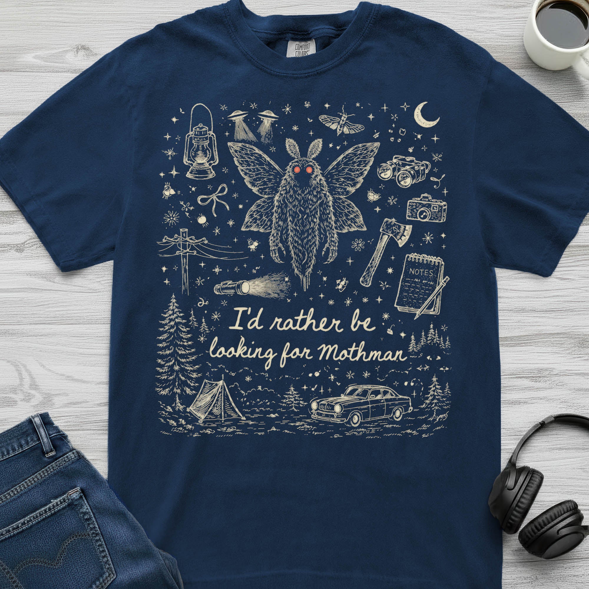 Mothman Search T-Shirt