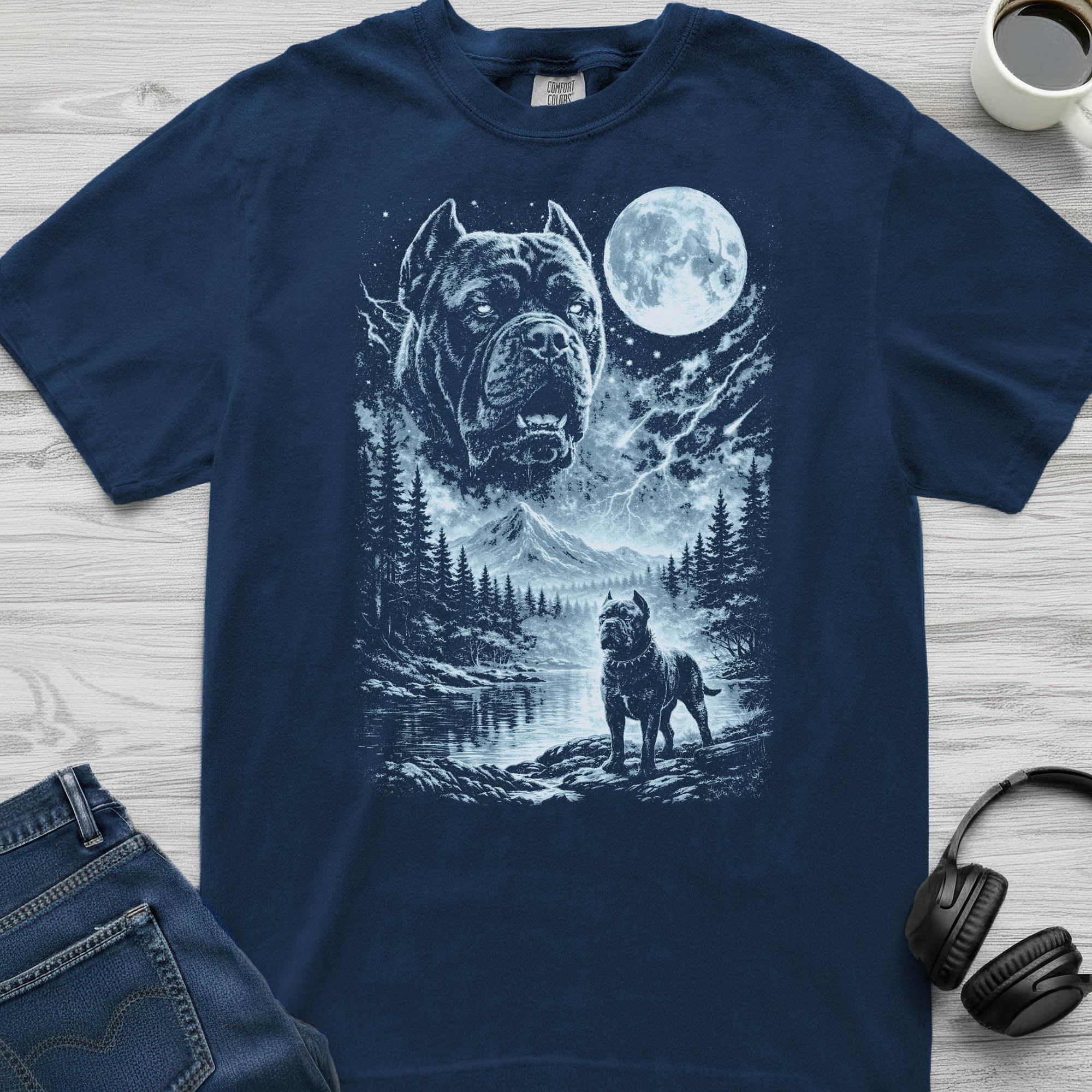 Cane Corso Moon T-Shirt