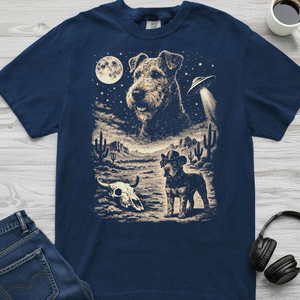 Airedale Terrier Cowboy T-Shirt