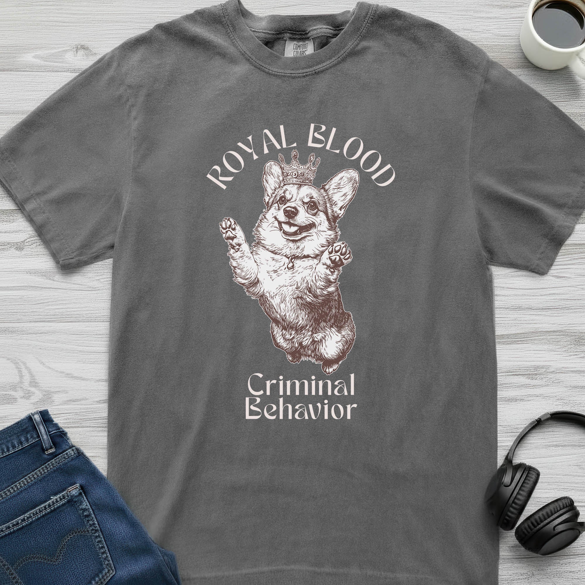 Criminal Corgi T-Shirt