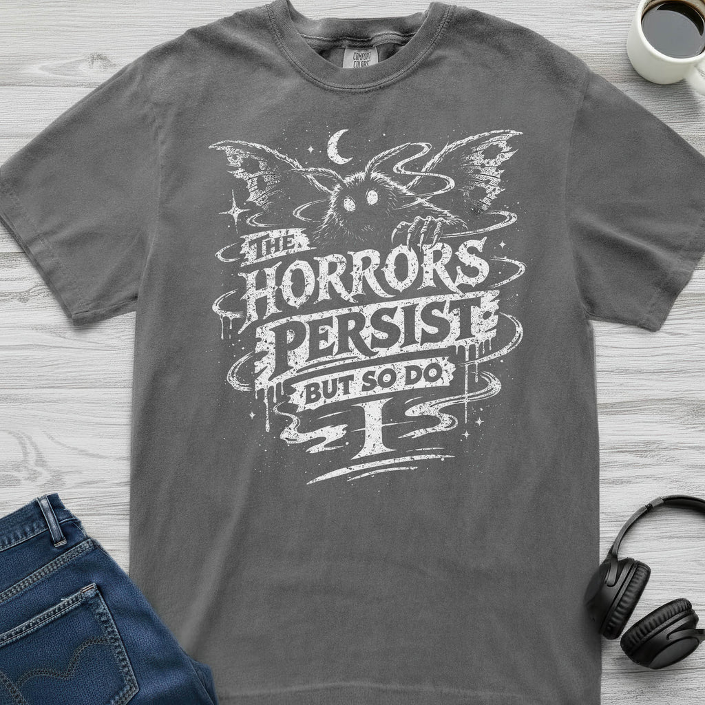 Mothman Horrors Persist T-Shirt