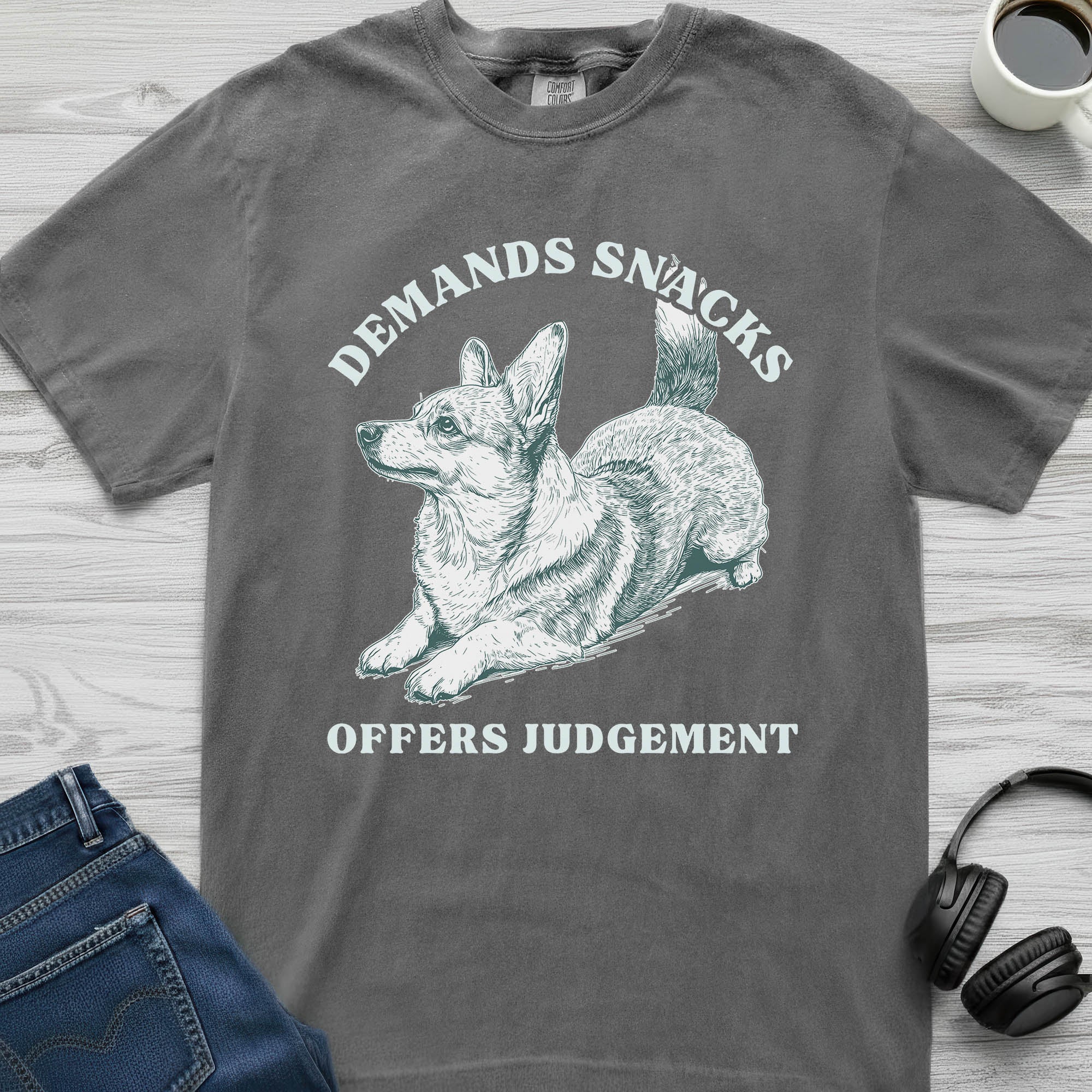 Demanding Corgi T-Shirt