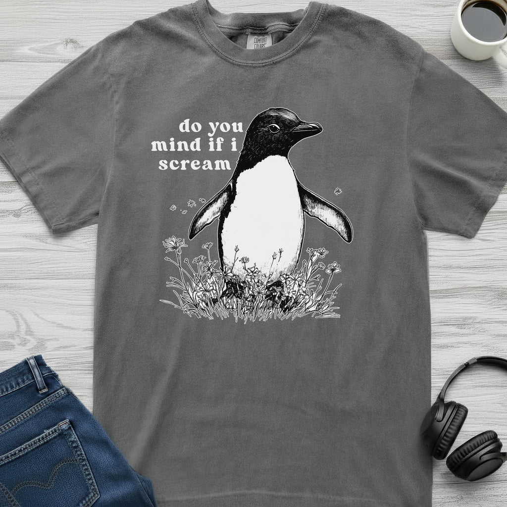 Penguin Scream T-Shirt