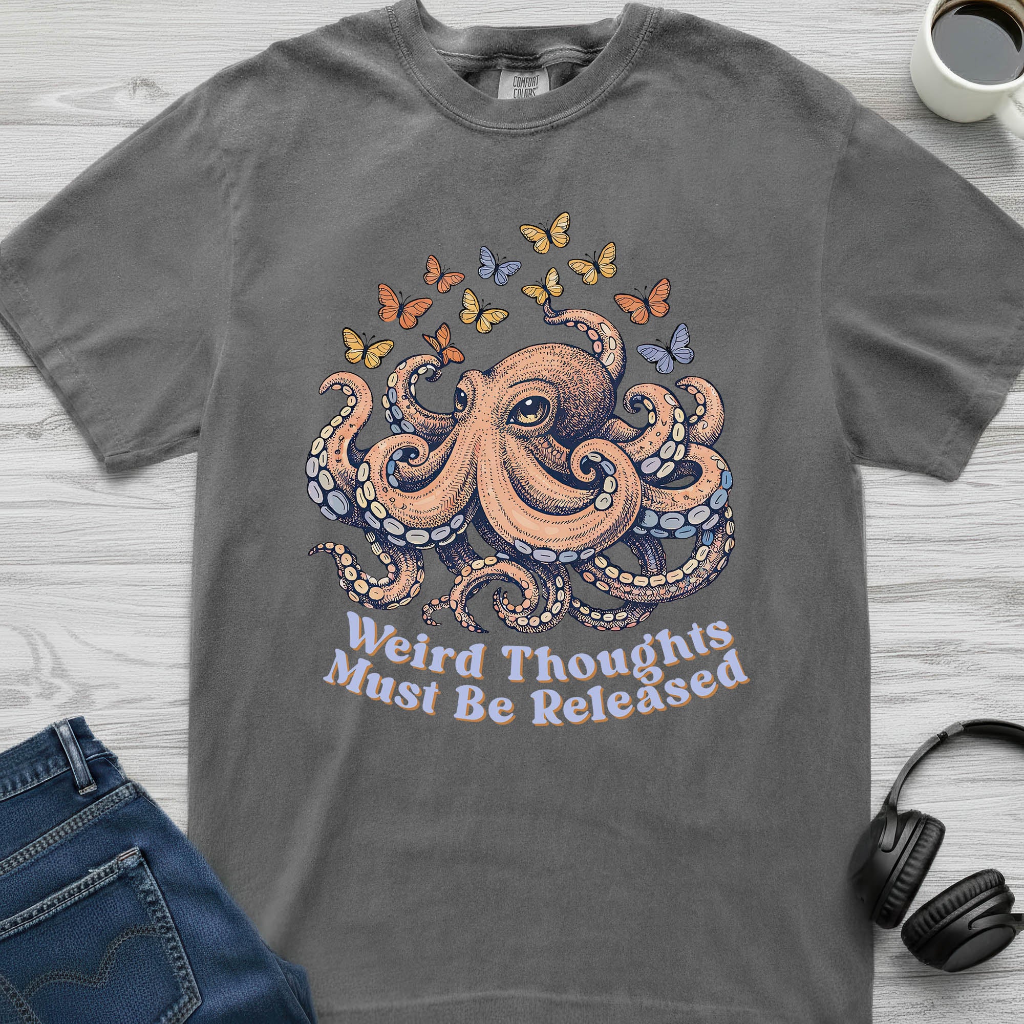 Weird Thoughts Octopus T-Shirt