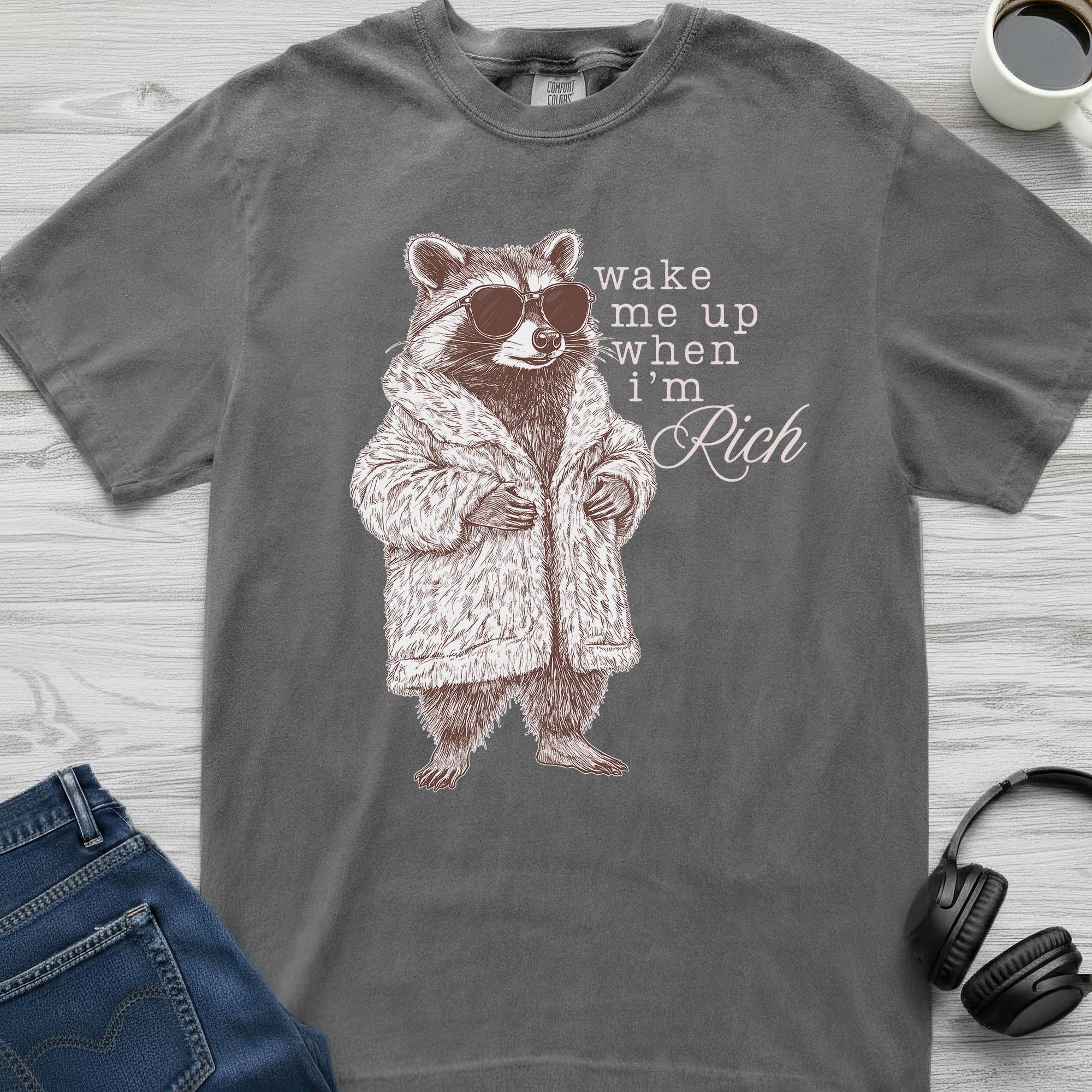 Rich Raccoon T-Shirt