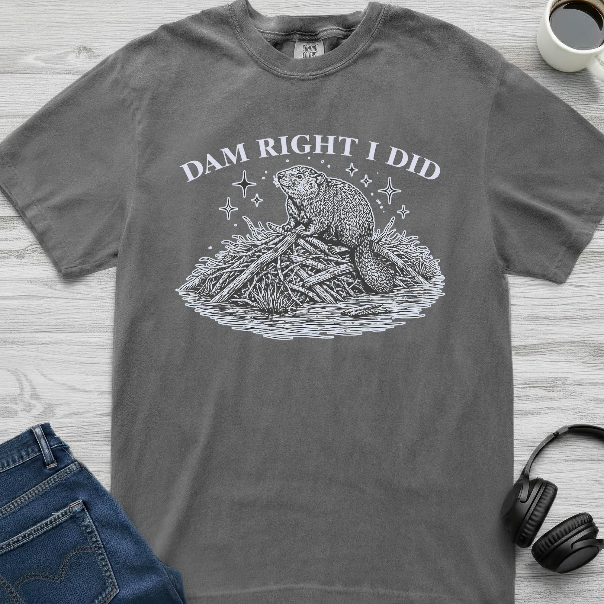 Dam Right Beaver T-Shirt