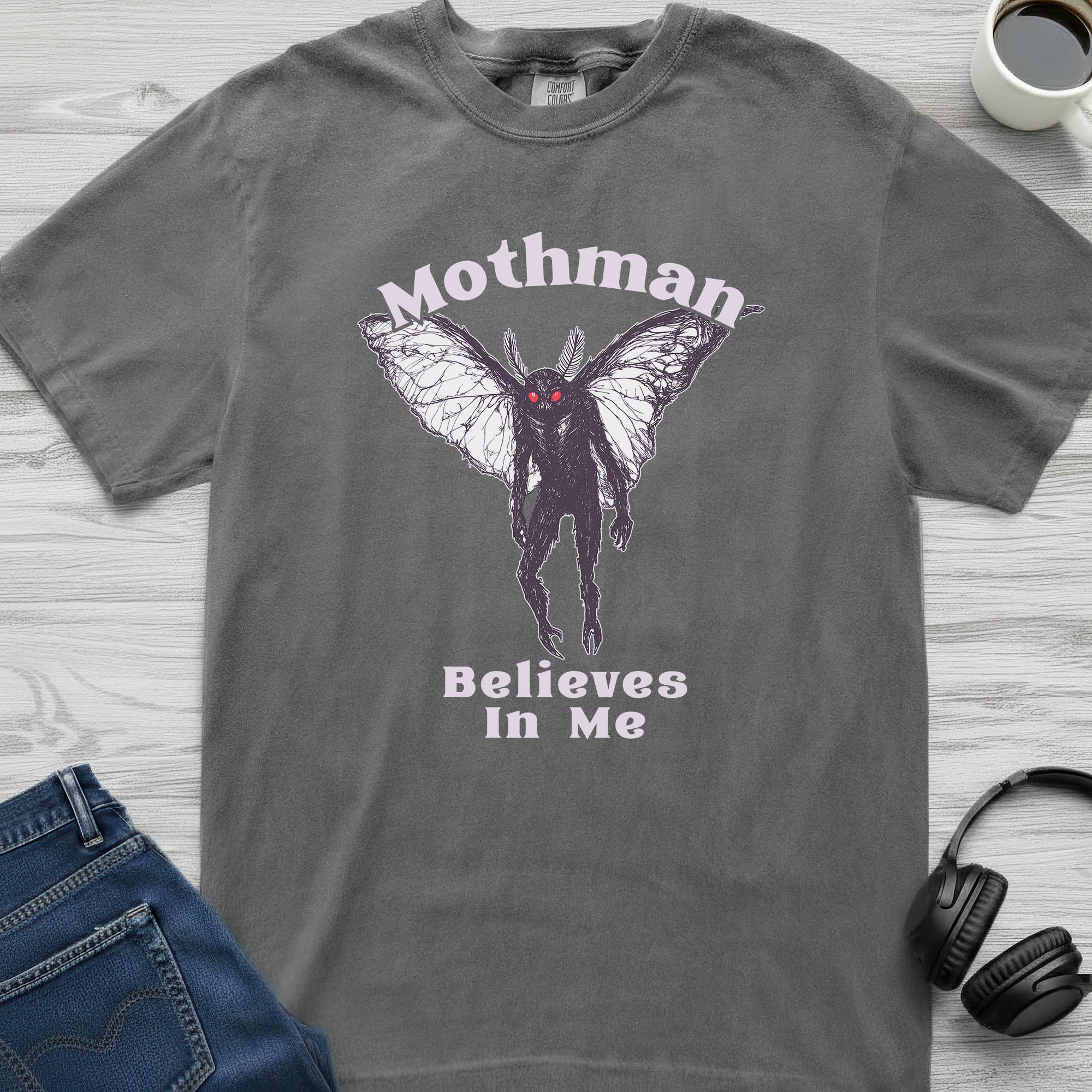 Mothman Believes T-Shirt