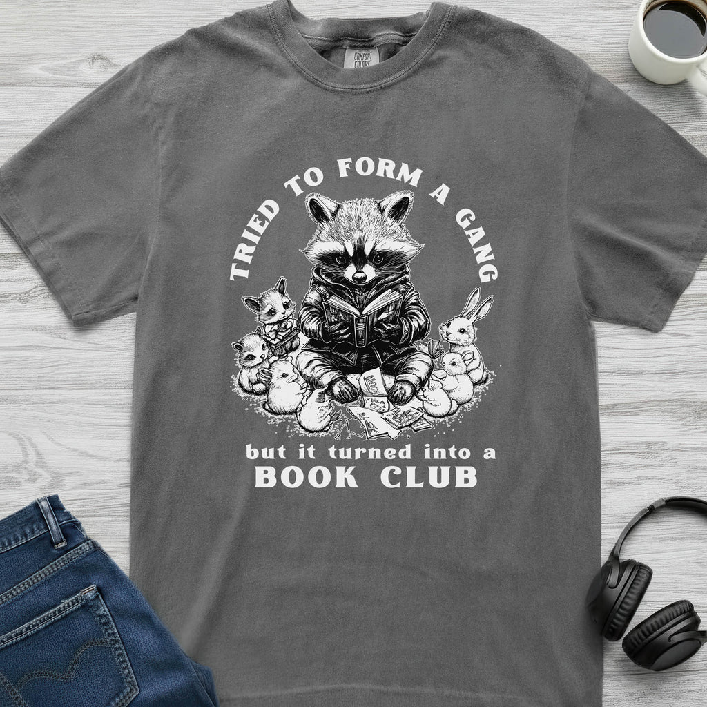 Reading Gang Raccoon T-Shirt