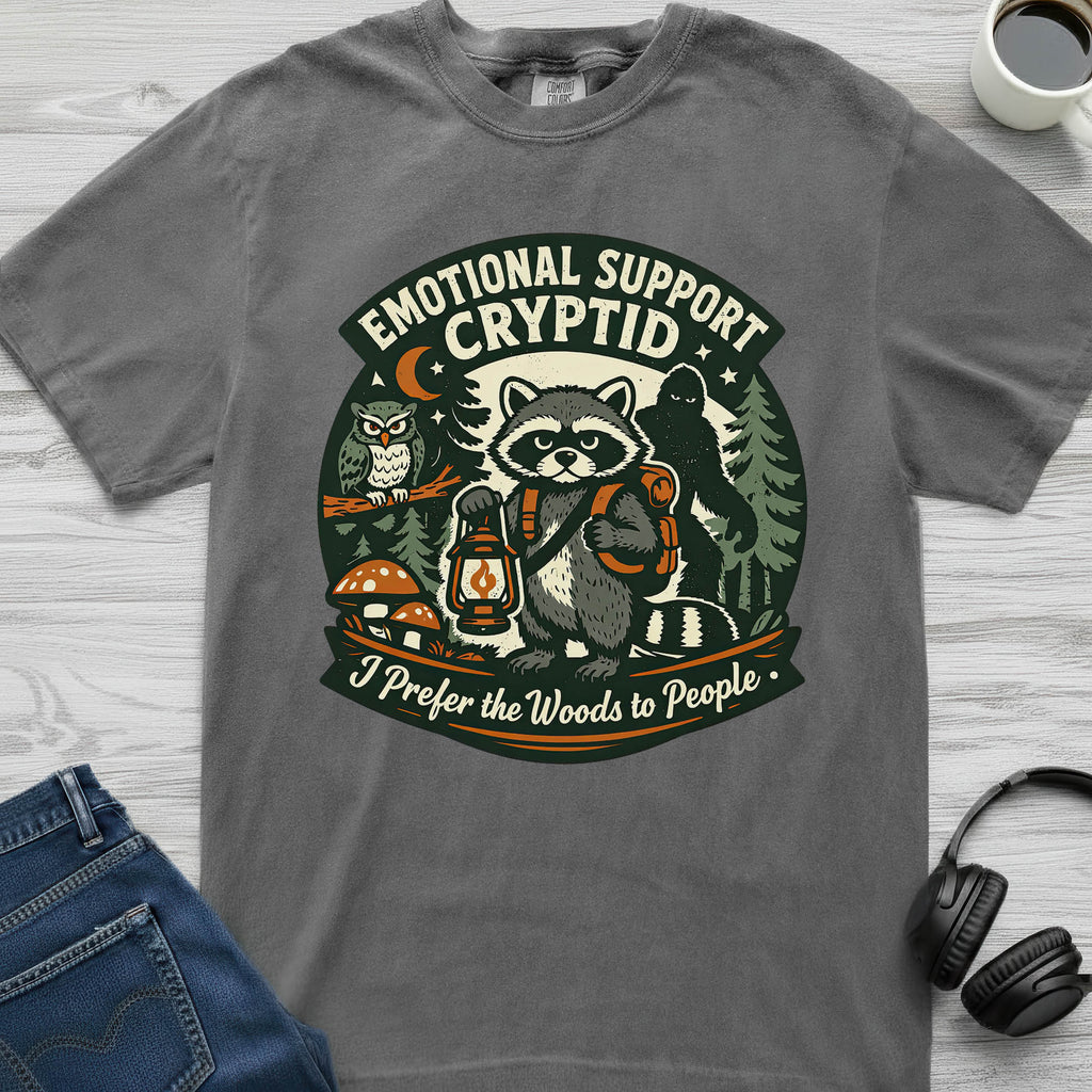 Emotional Support Cryptid T-Shirt