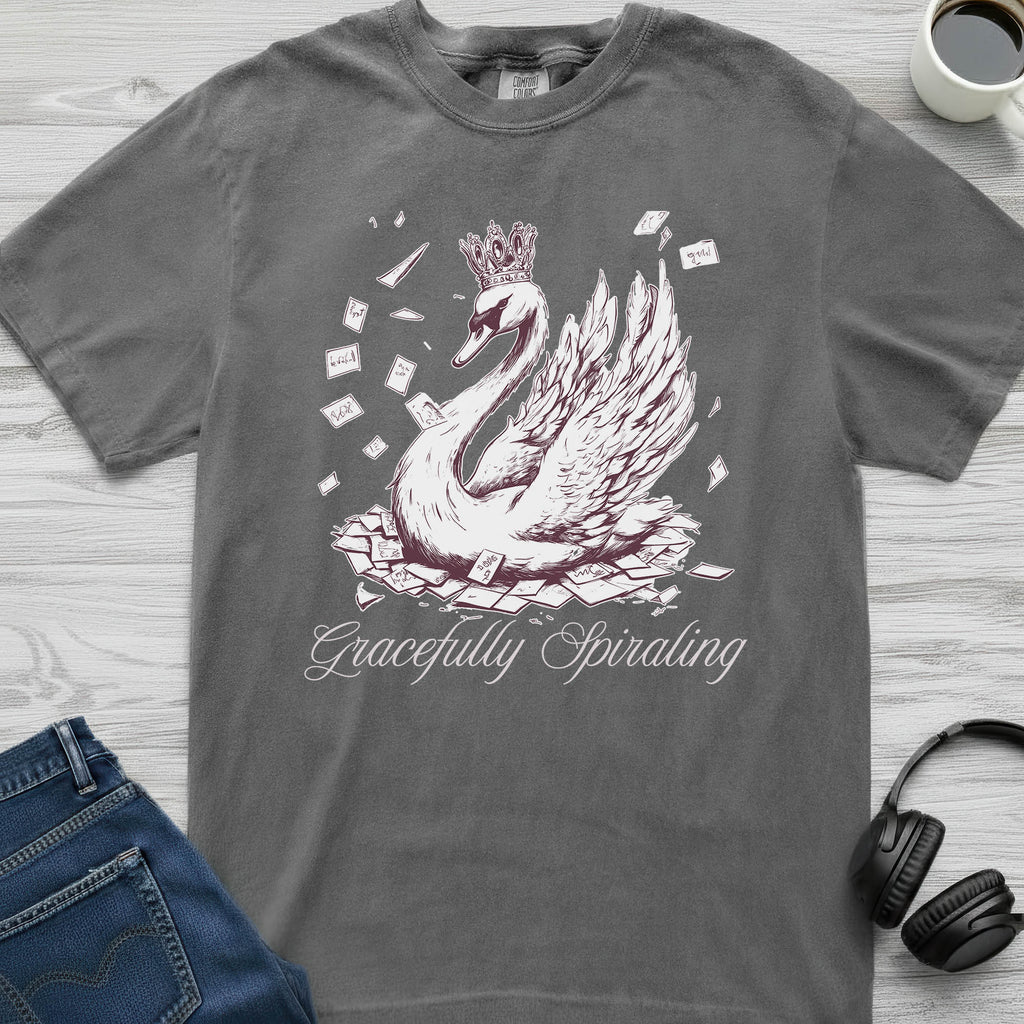 Spiraling Swan T-Shirt