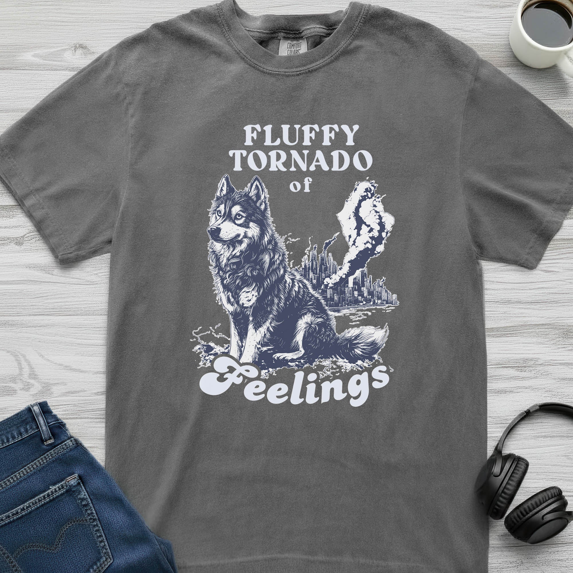 Tornado Of Feelings Husky T-Shirt