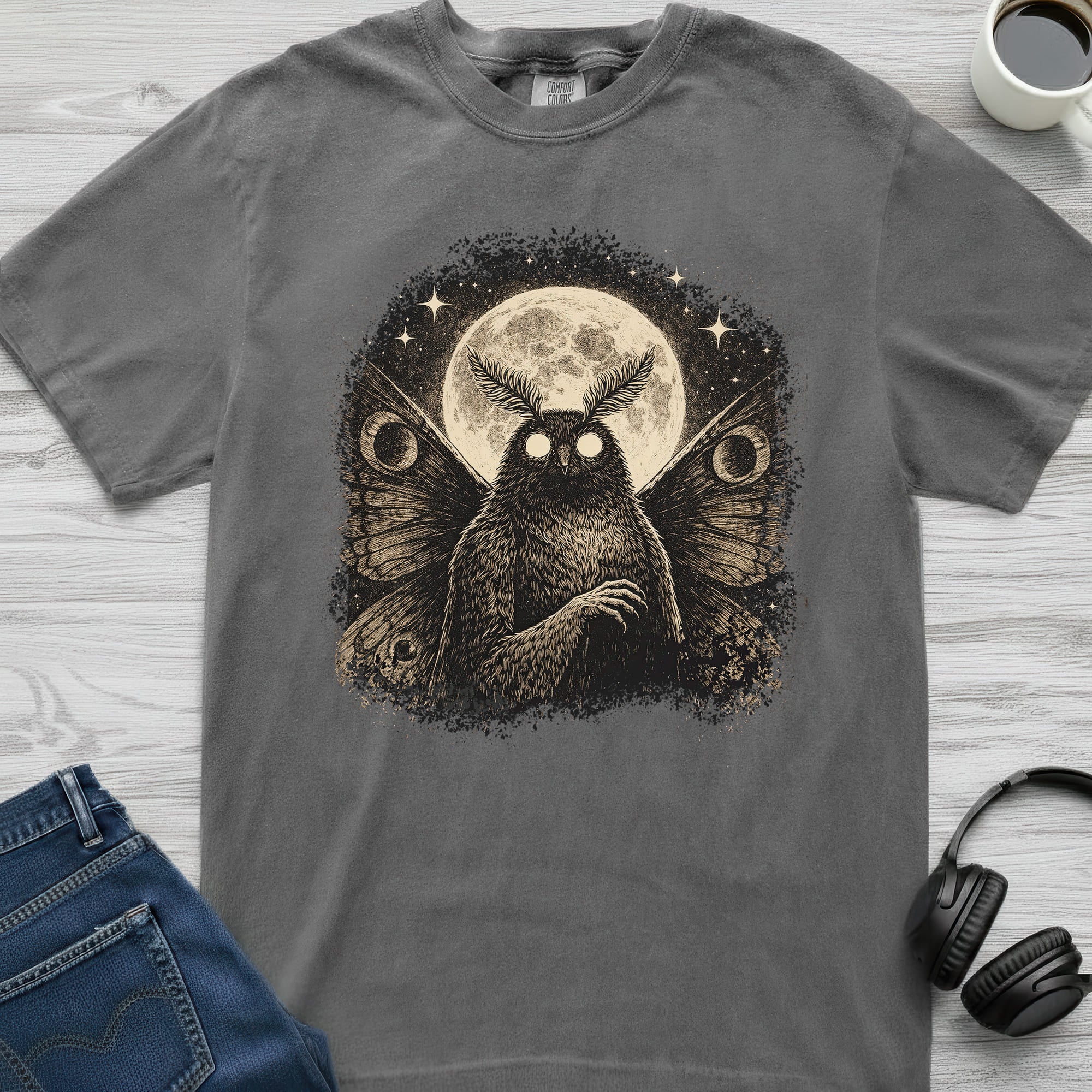 Mothman Moon T-Shirt